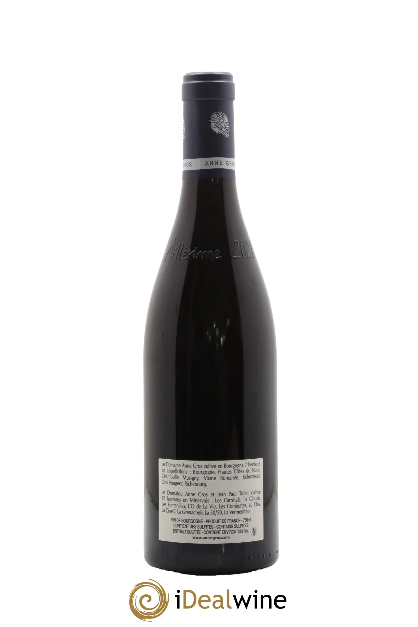 Richebourg Grand Cru Anne Gros 2021 - Lotto di 1 bottiglia - 1