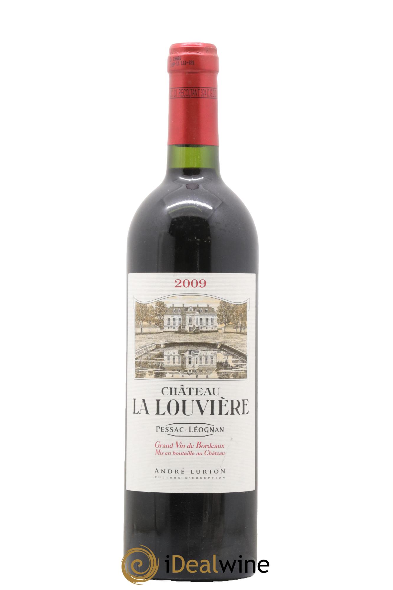 Château la Louvière 2009 - Lot de 1 bouteille - 0