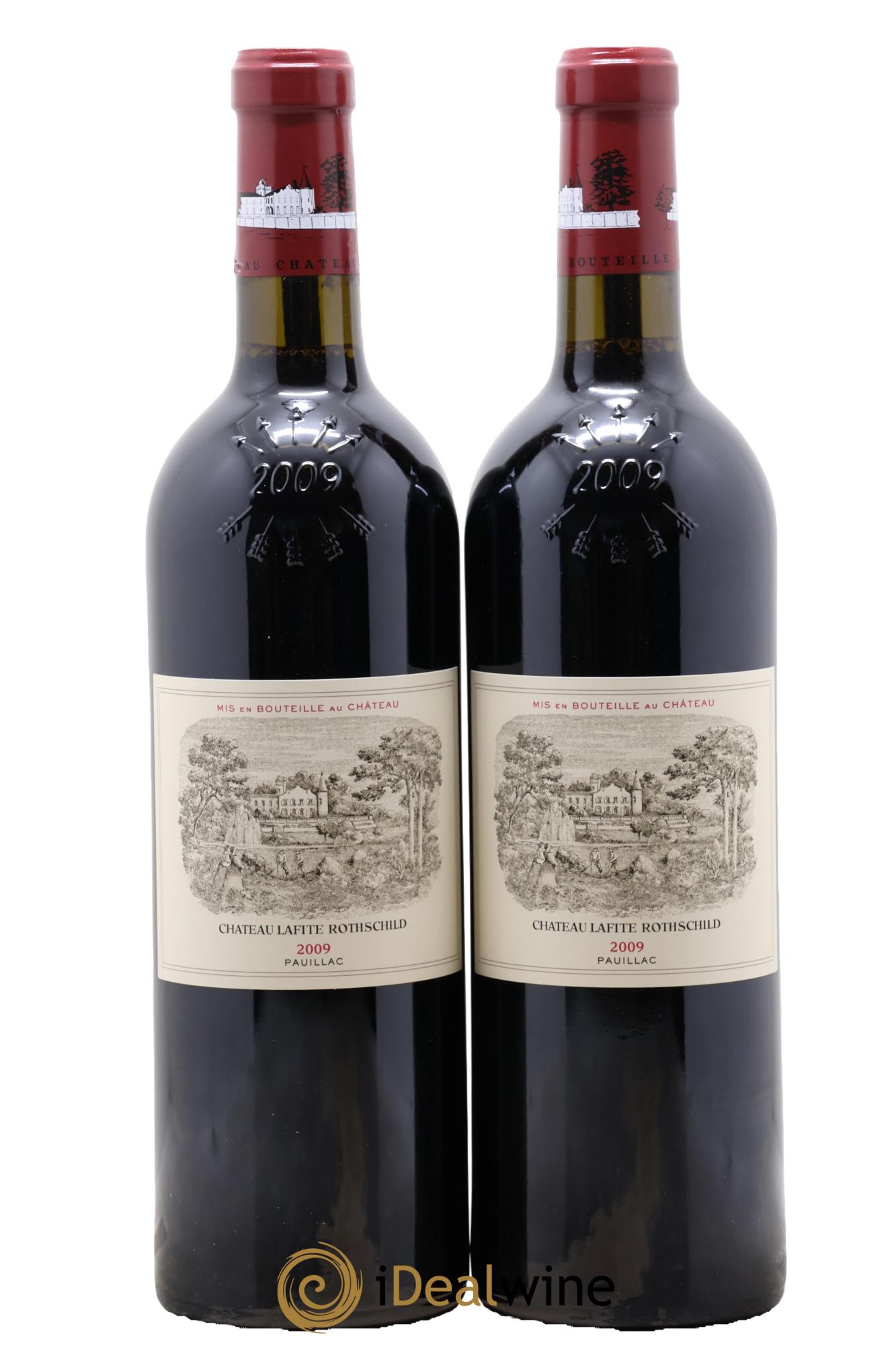 Château Lafite Rothschild 1er Grand Cru Classé 2009 - Posten von 2 Flaschen - 0