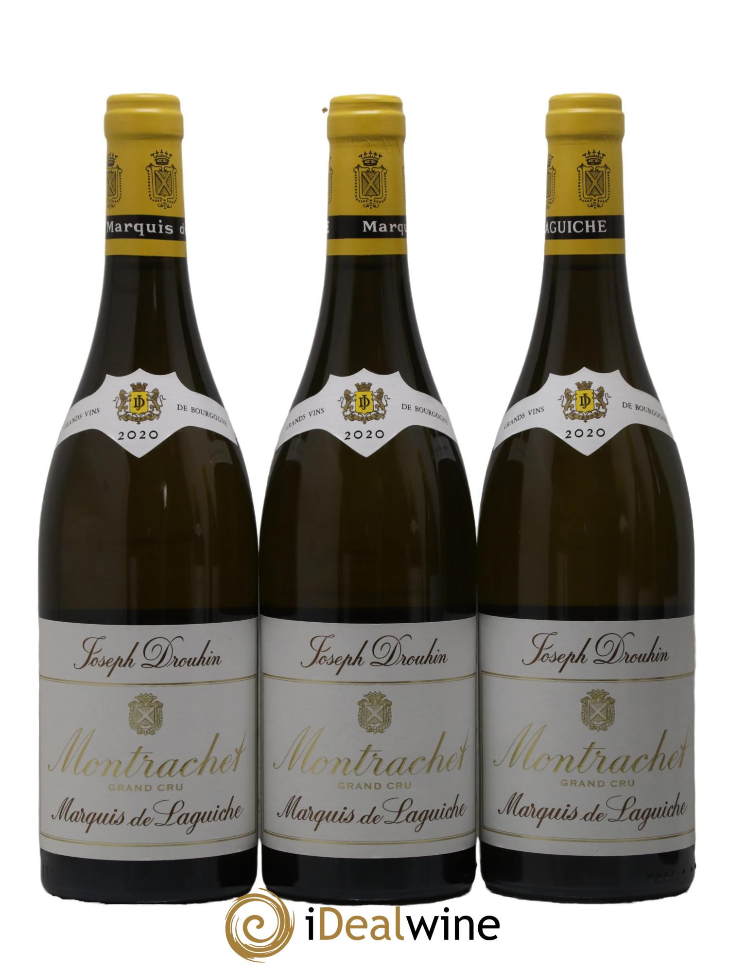 Montrachet Grand Cru Marquis de Laguiche Joseph Drouhin 2020 - Lot de 6 bouteilles - 1