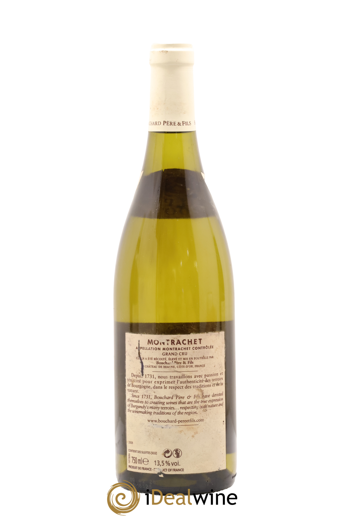 Montrachet Grand Cru Bouchard Père & Fils 2008 - Posten von 1 Flasche - 1