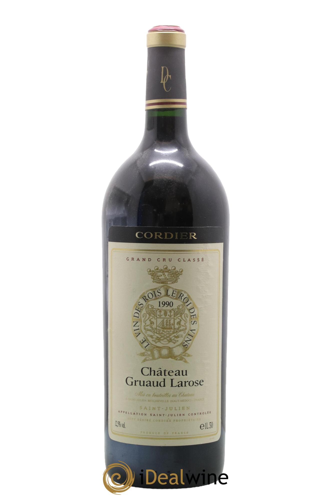 Château Gruaud Larose 2ème Grand Cru Classé 1990 - Lot de 1 magnum - 0
