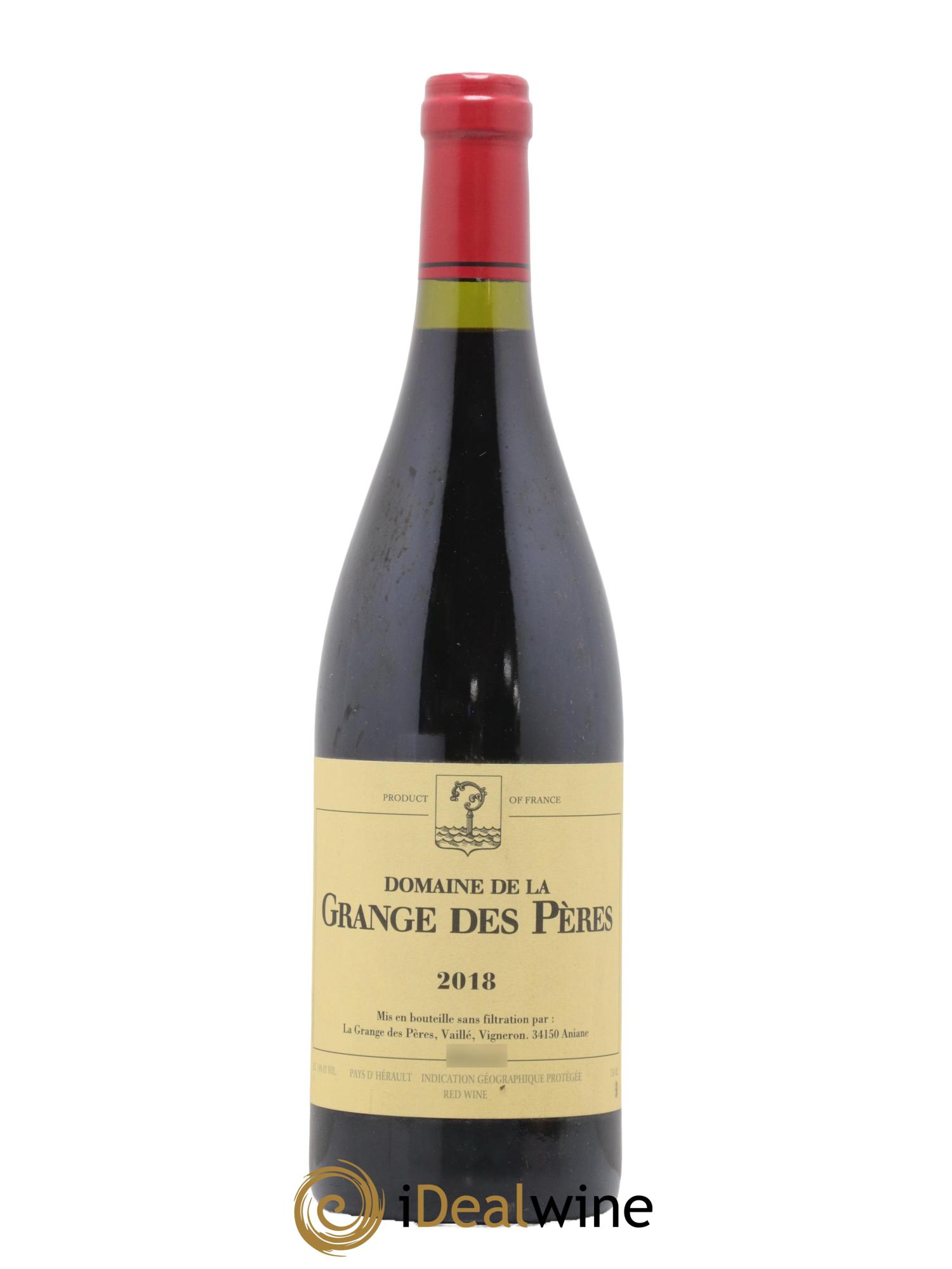 Pays d'Hérault Grange des Pères Laurent Vaillé 2018 - Lot de 1 bouteille - 0