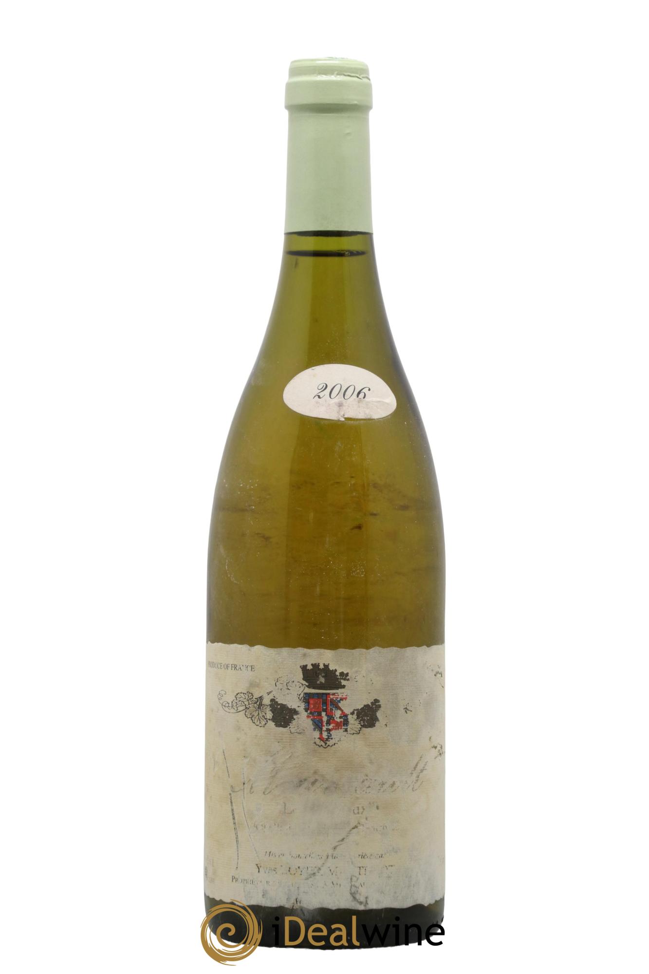 Meursault Les Narvaux Boyer-Martenot 2006 - Lot de 1 bouteille - 0