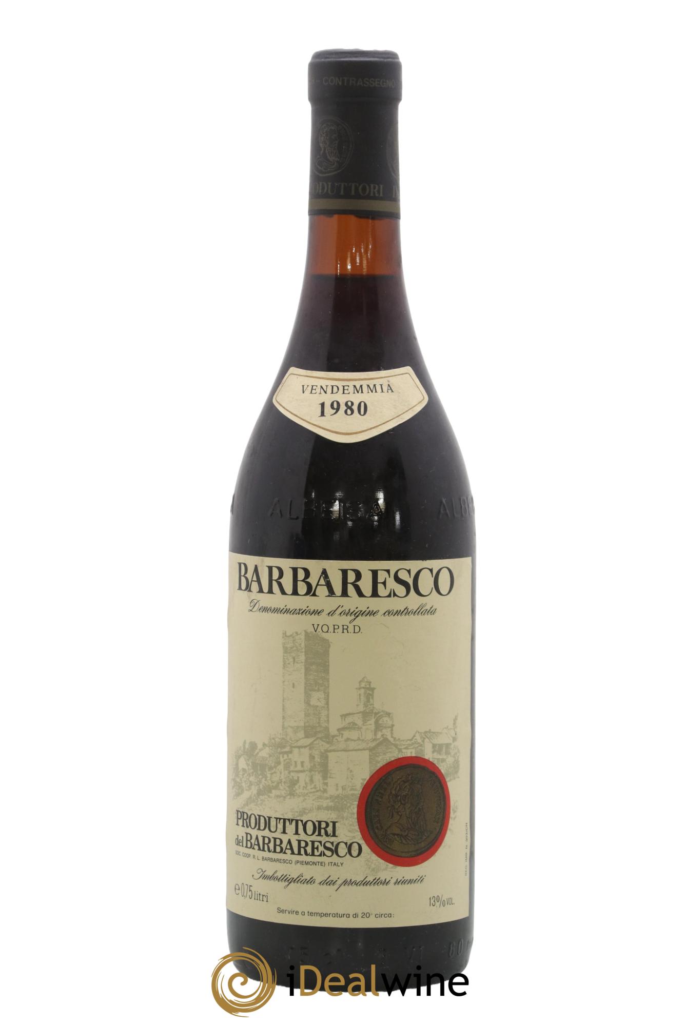 Barbaresco DOCG Produttori del Barbaresco 1980 - Lot de 1 bouteille - 0