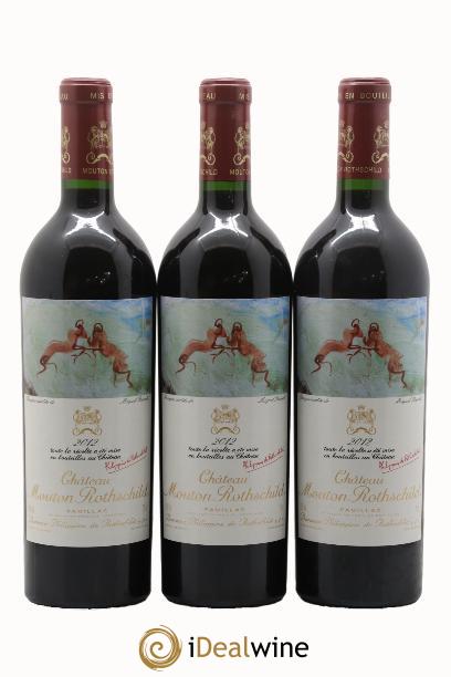 Château Mouton Rothschild 1er Grand Cru Classé 2012 - Lot de 6 bouteilles - 3
