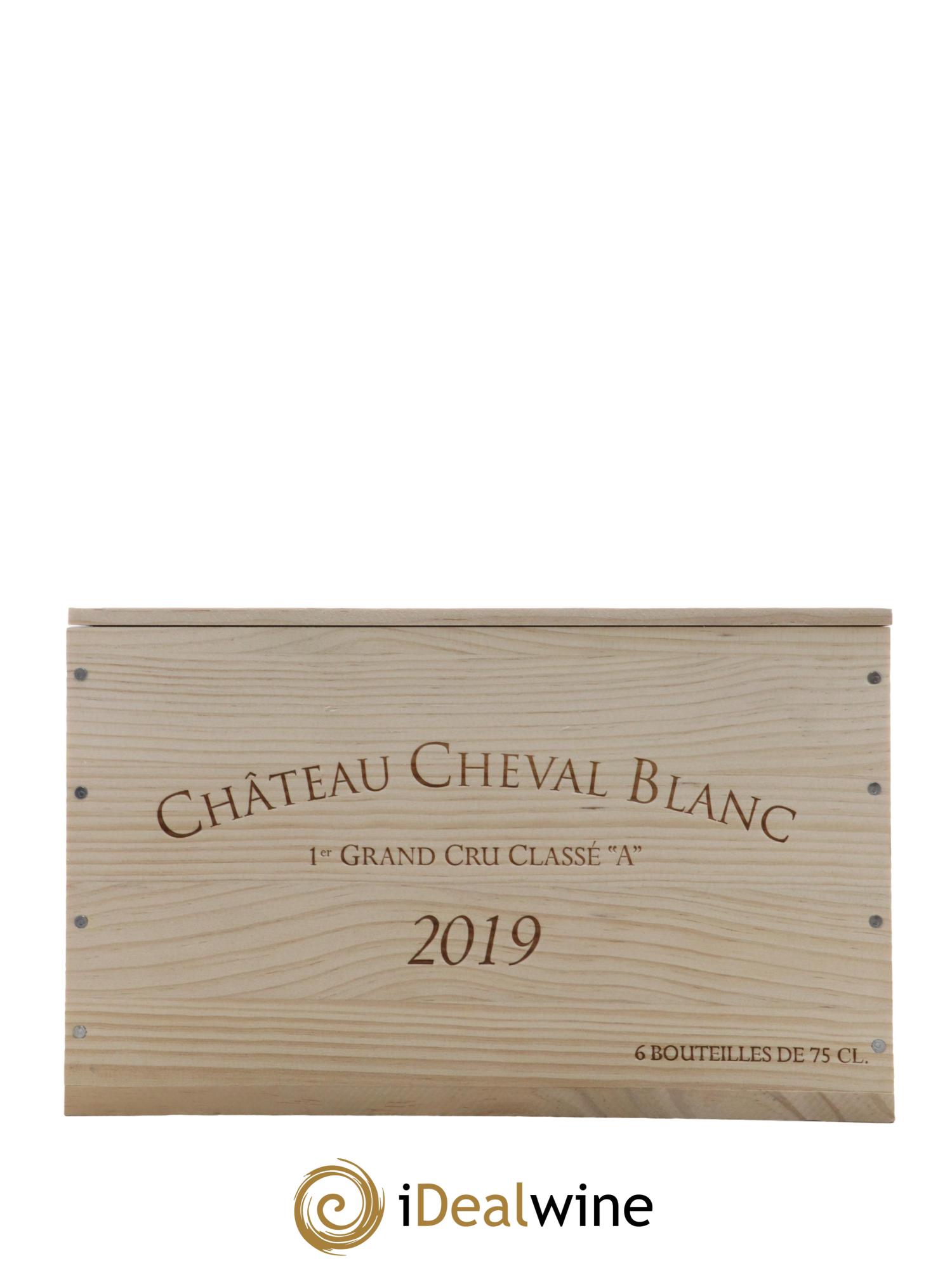 Château Cheval Blanc 1er Grand Cru Classé A  2019 - Posten von 6 Flaschen - 6