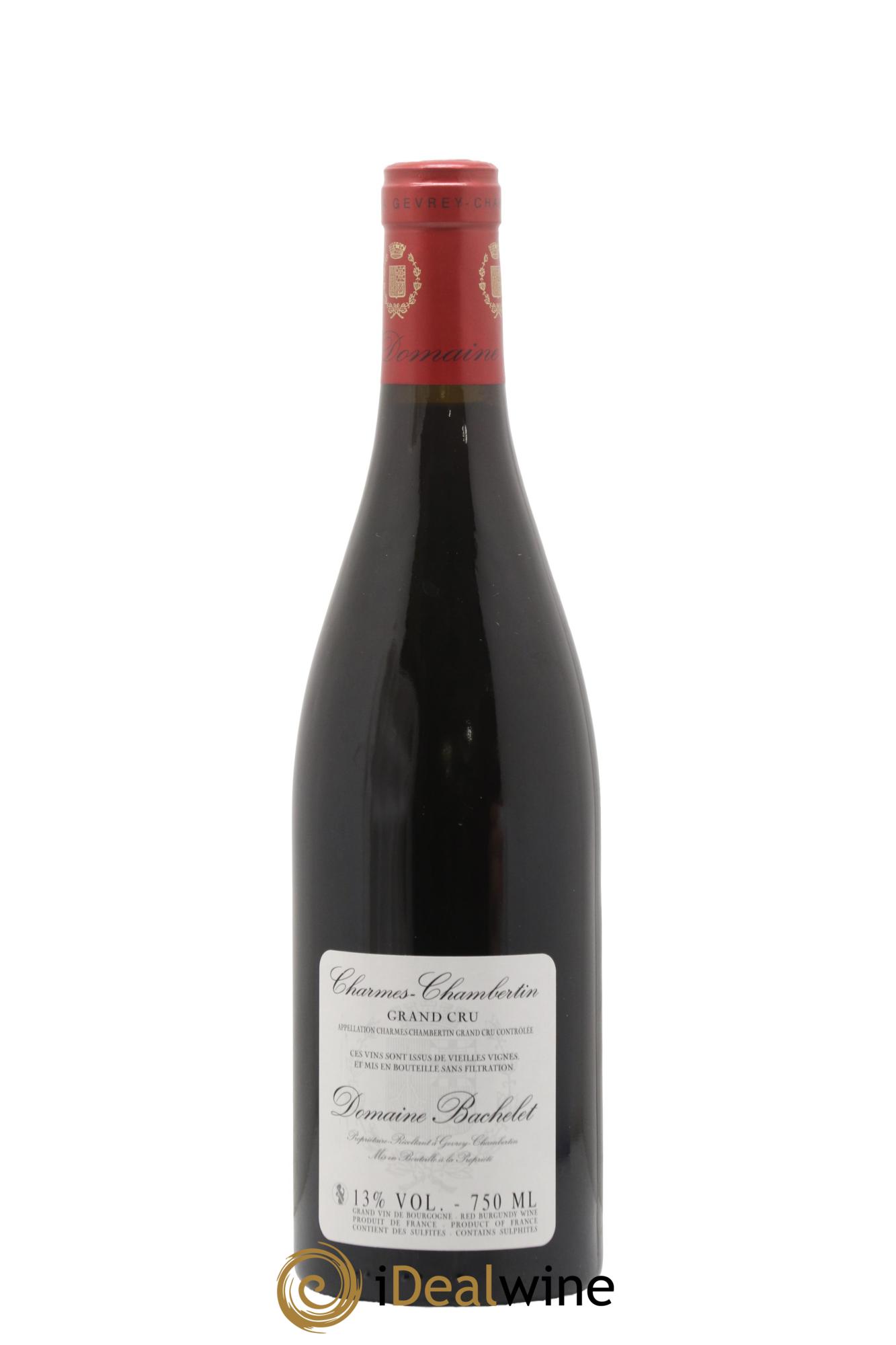 Charmes-Chambertin Grand Cru Vieilles Vignes Denis Bachelet (Domaine) 2014 - Lot de 1 bouteille - 1