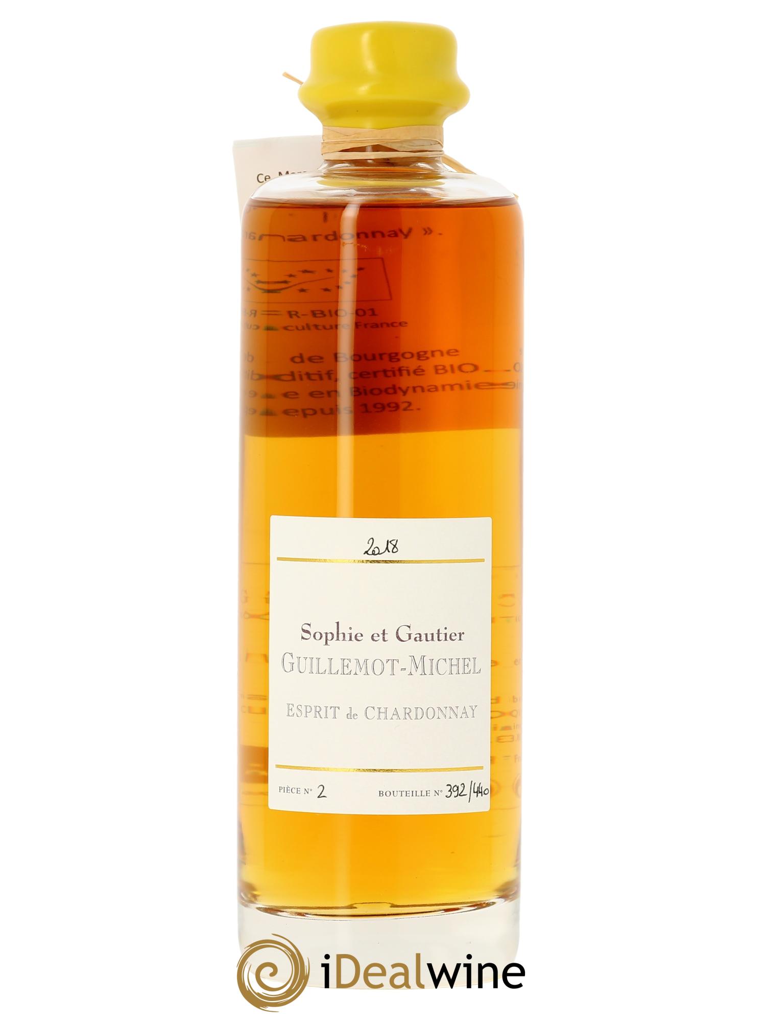 Marc de Bourgogne Esprit de Chardonnay Domaine Guillemot-Michel 2018 - Lot de 1 bouteille - 0