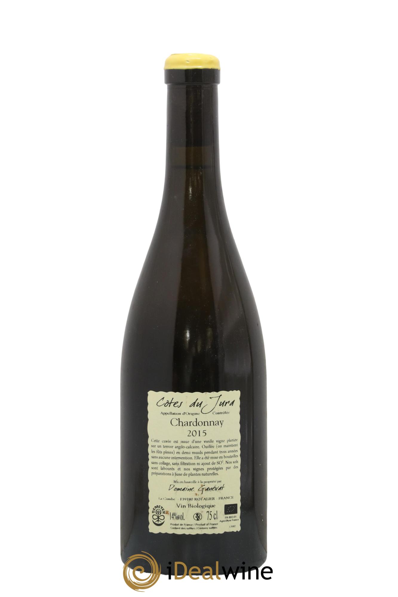 Côtes du Jura Les Chamois du Paradis Jean-François Ganevat (Domaine) 2015 - Lot de 1 bouteille - 1