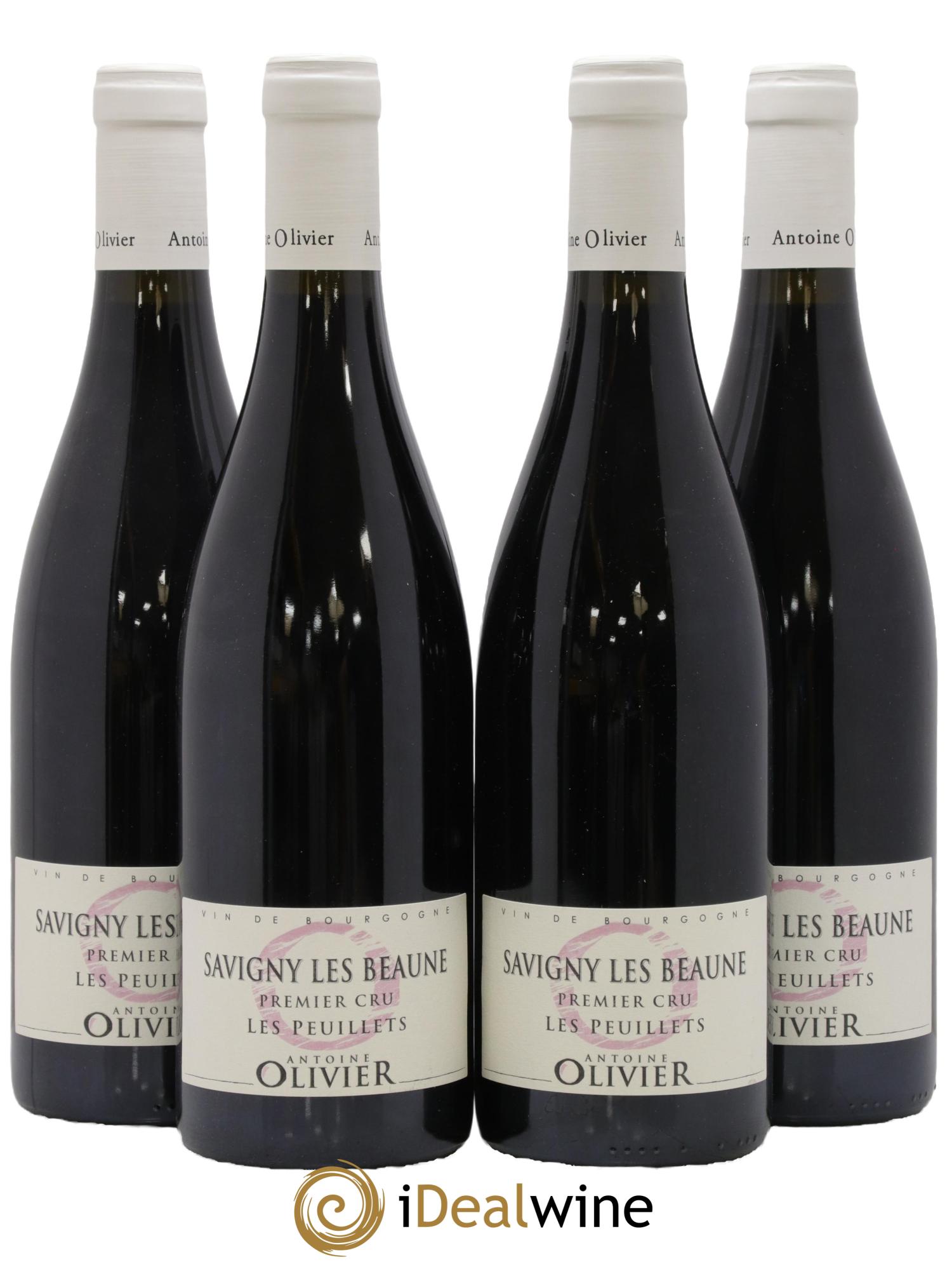 Savigny-lès-Beaune 1er Cru Les Peuillets Olivier Antoine 2019 - Lot de 4 bouteilles - 0