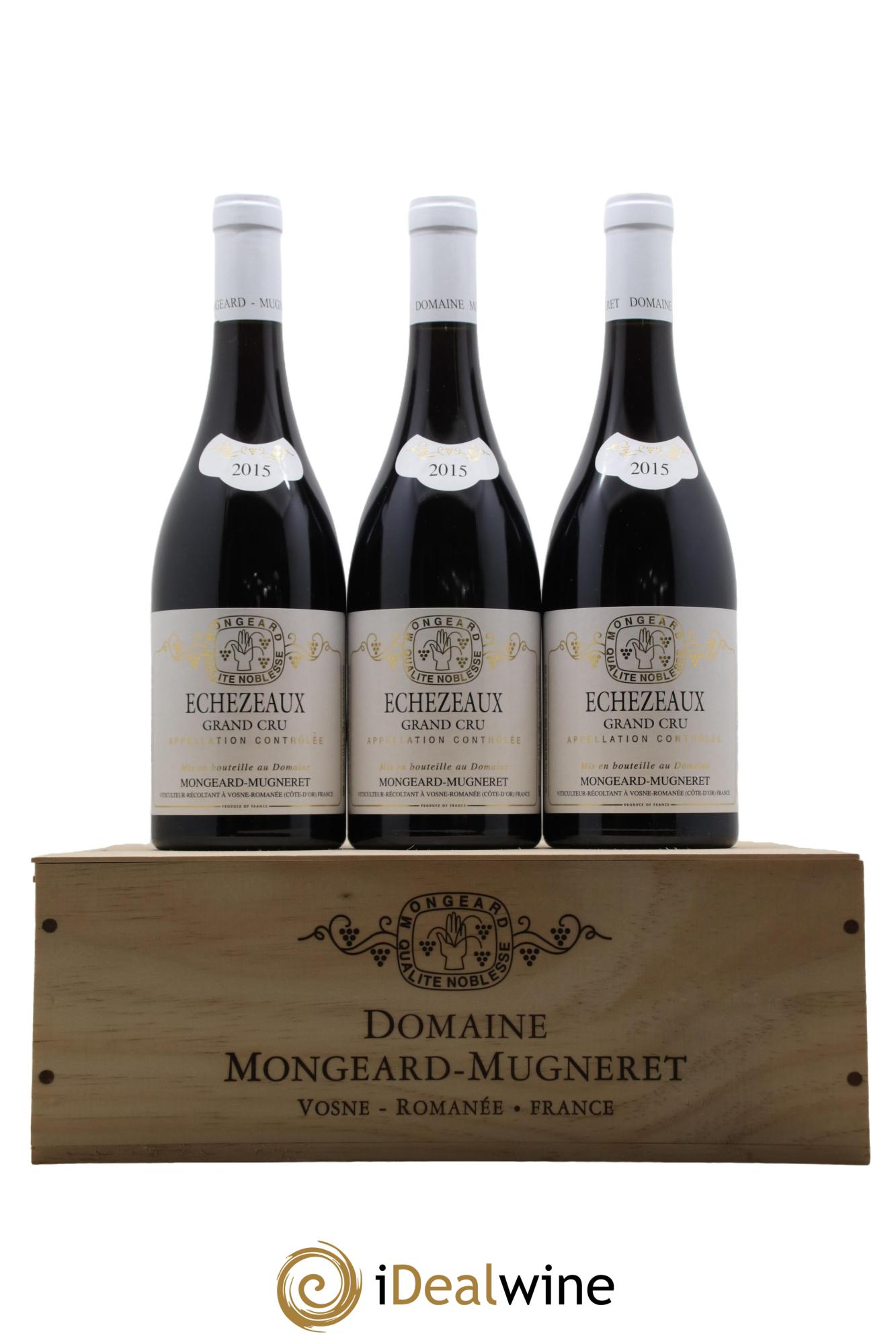 Echezeaux Grand Cru Mongeard-Mugneret (Domaine) 2015 - Lot de 3 bouteilles - 2