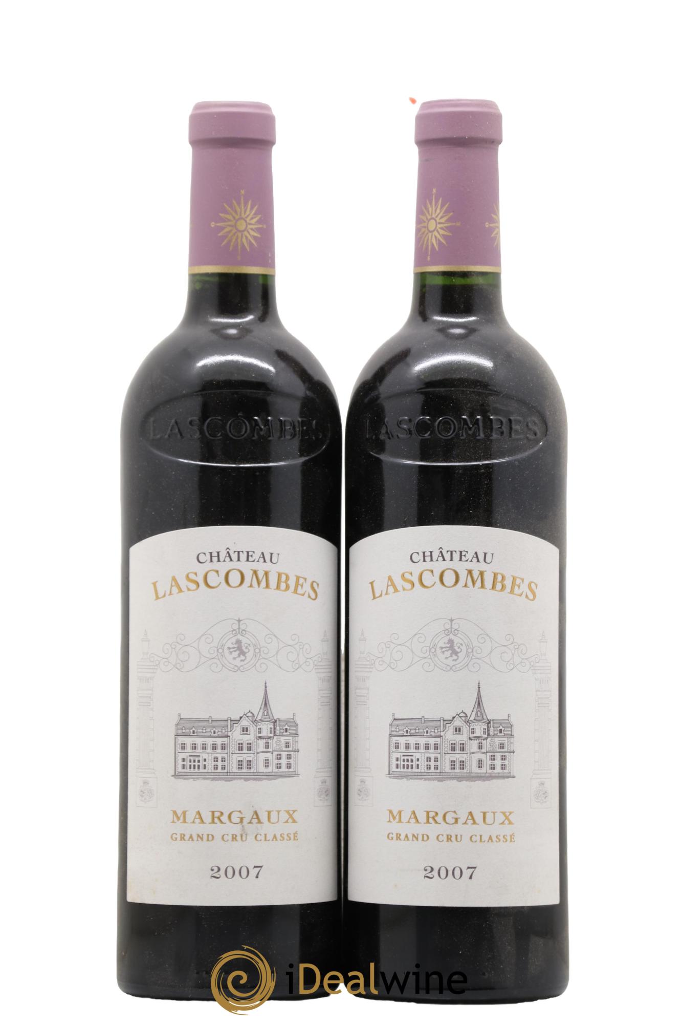 Château Lascombes 2ème Grand Cru Classé 2007 - Lot de 2 bouteilles - 0