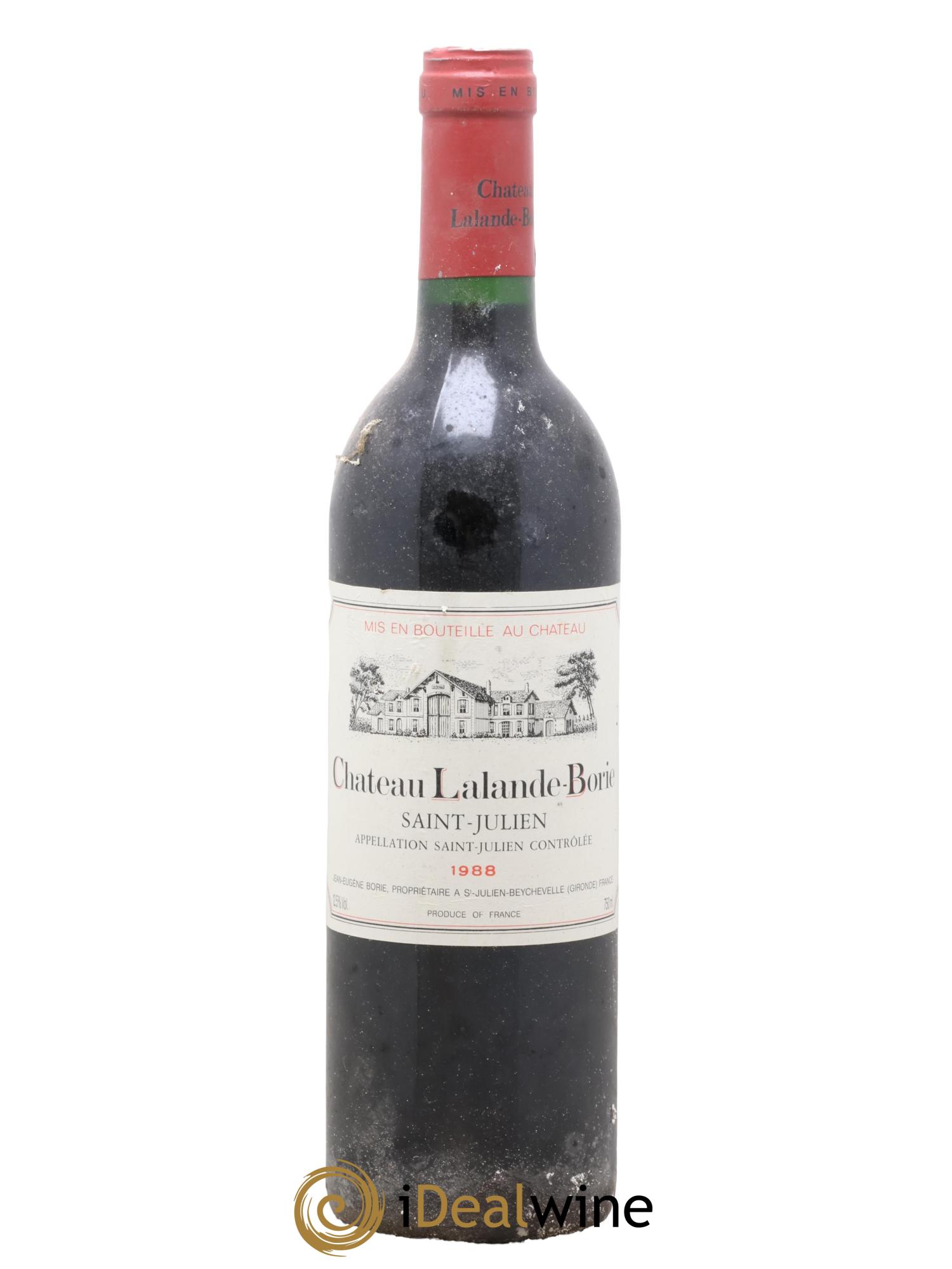 Château Lalande Borie 1988 - Lot of 1 bottle - 0