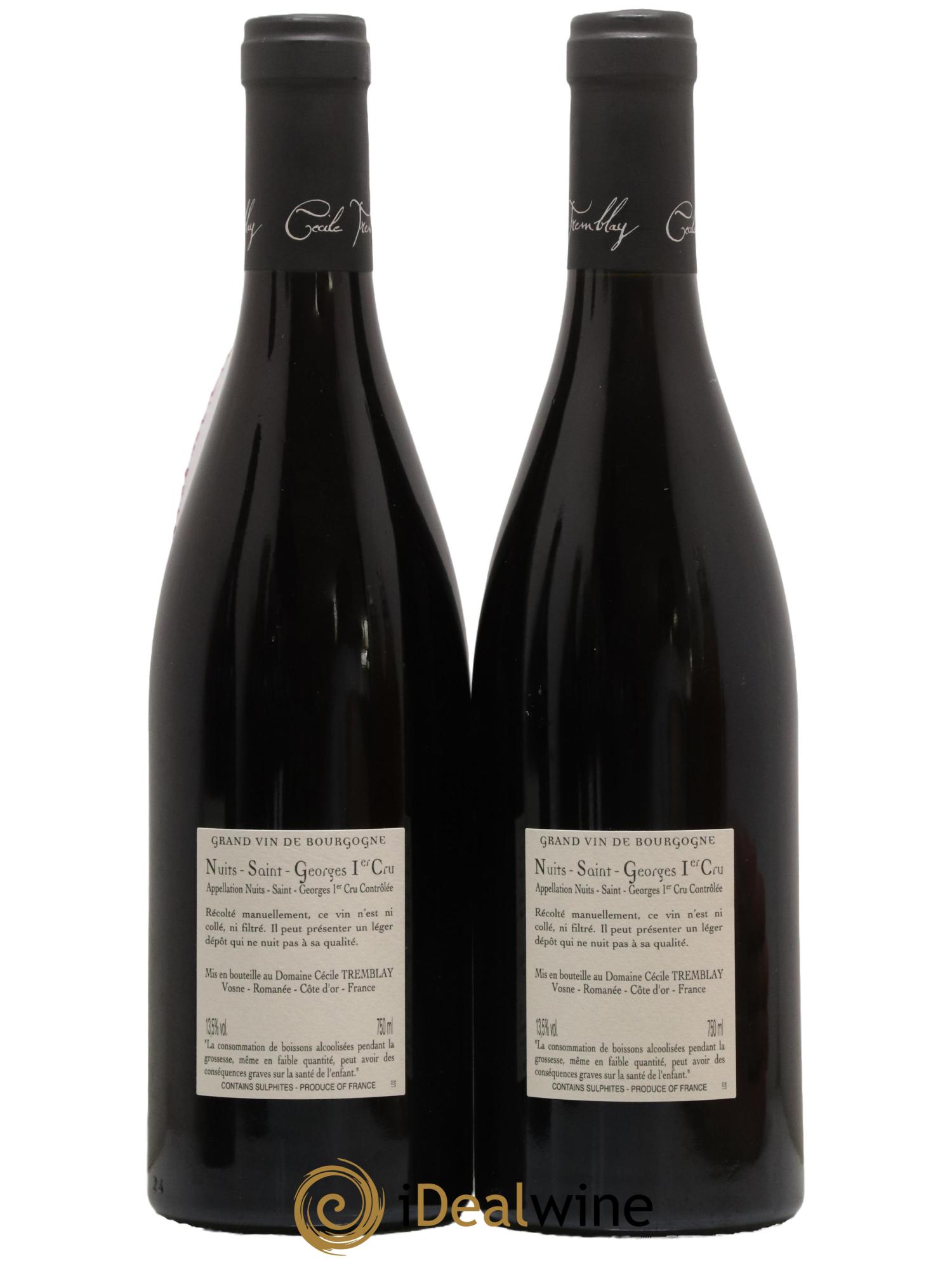 Nuits-Saint-Georges 1er Cru Les Murgers Cécile Tremblay 2015 - Posten von 2 Flaschen - 1