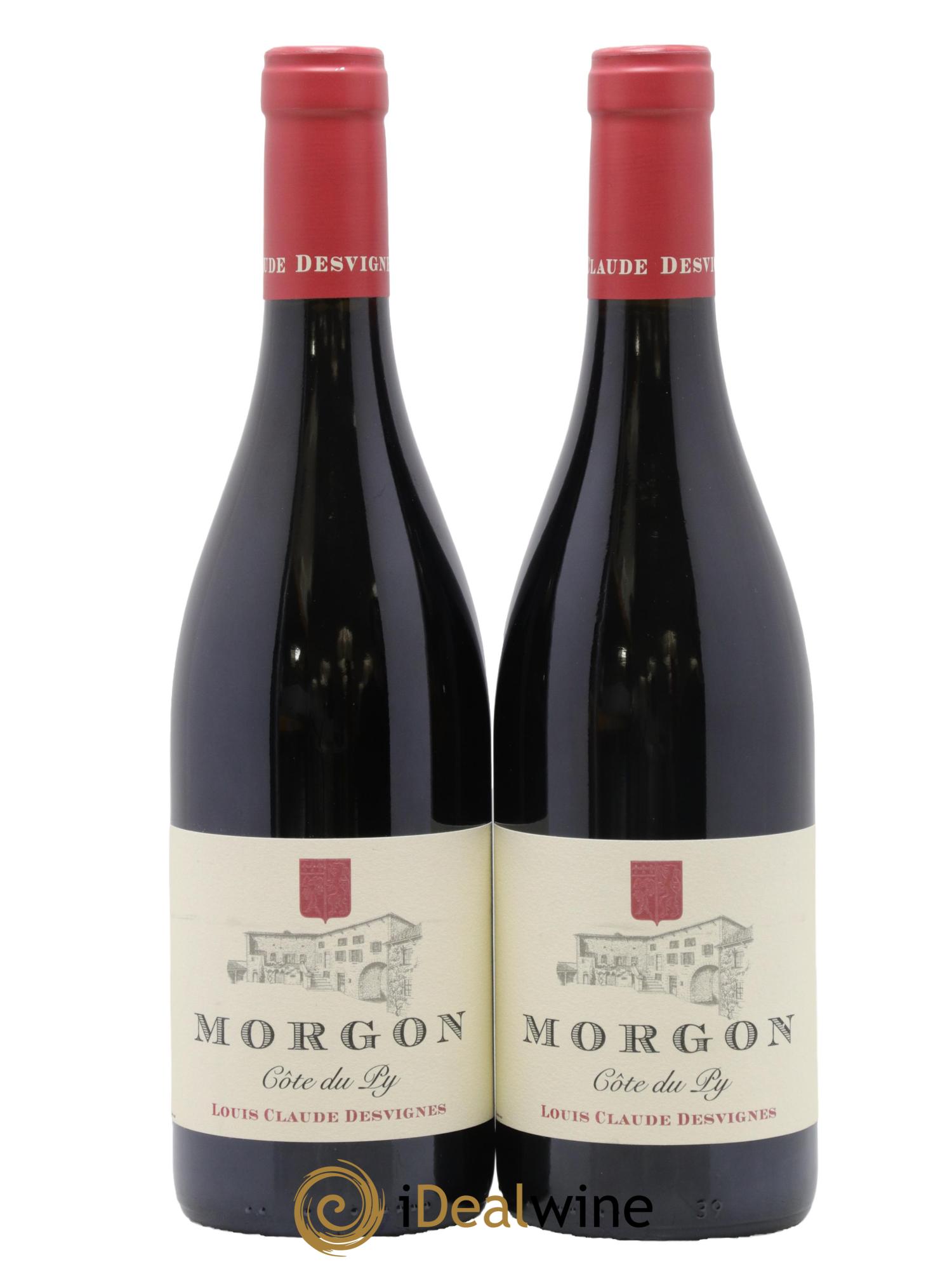 Morgon Côte du Py Louis-Claude Desvignes 2022 - Lot de 2 bouteilles - 0