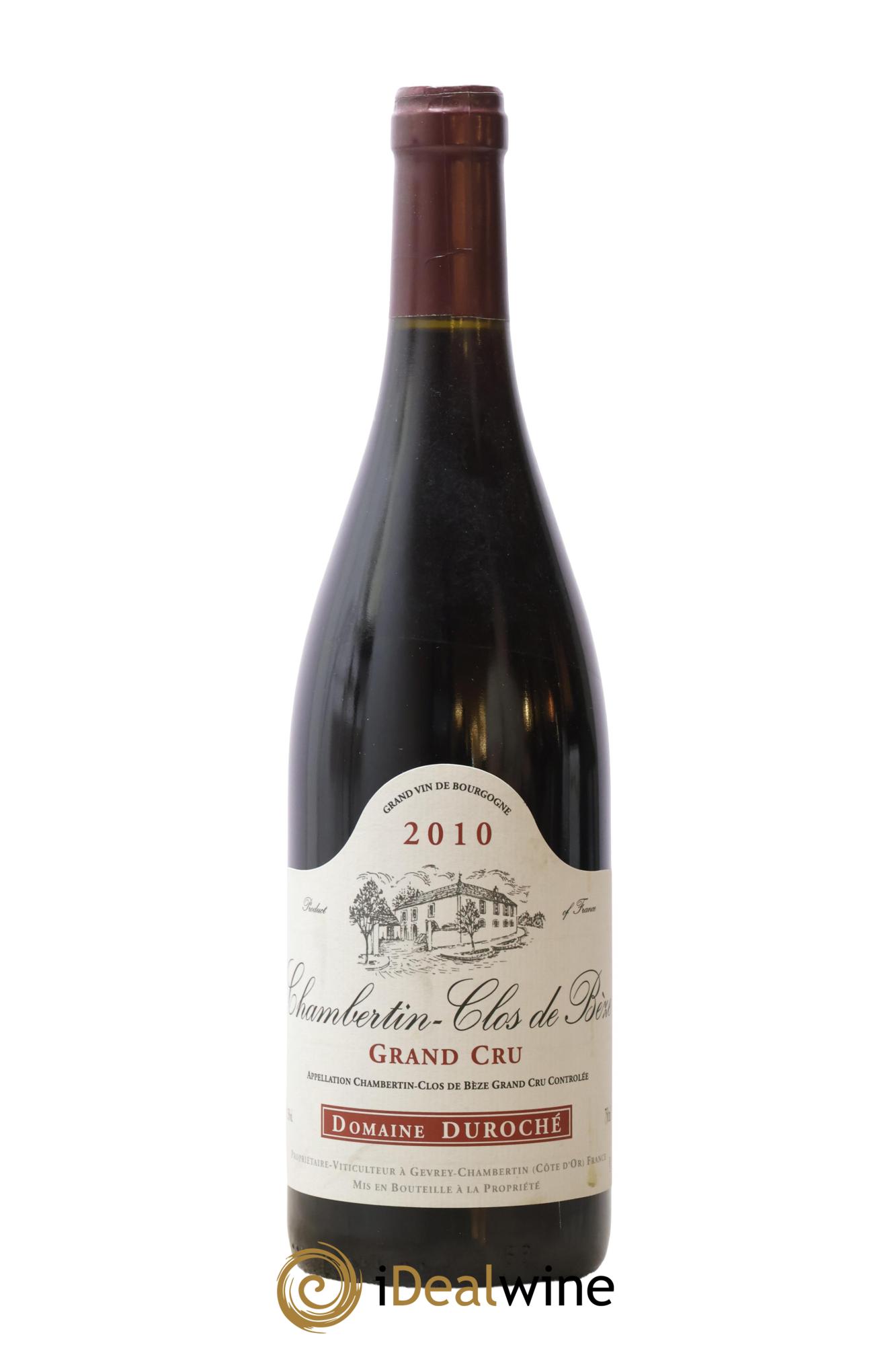 Chambertin Clos de Bèze Grand Cru Duroché (Domaine) 2010 - Posten von 1 Flasche - 0