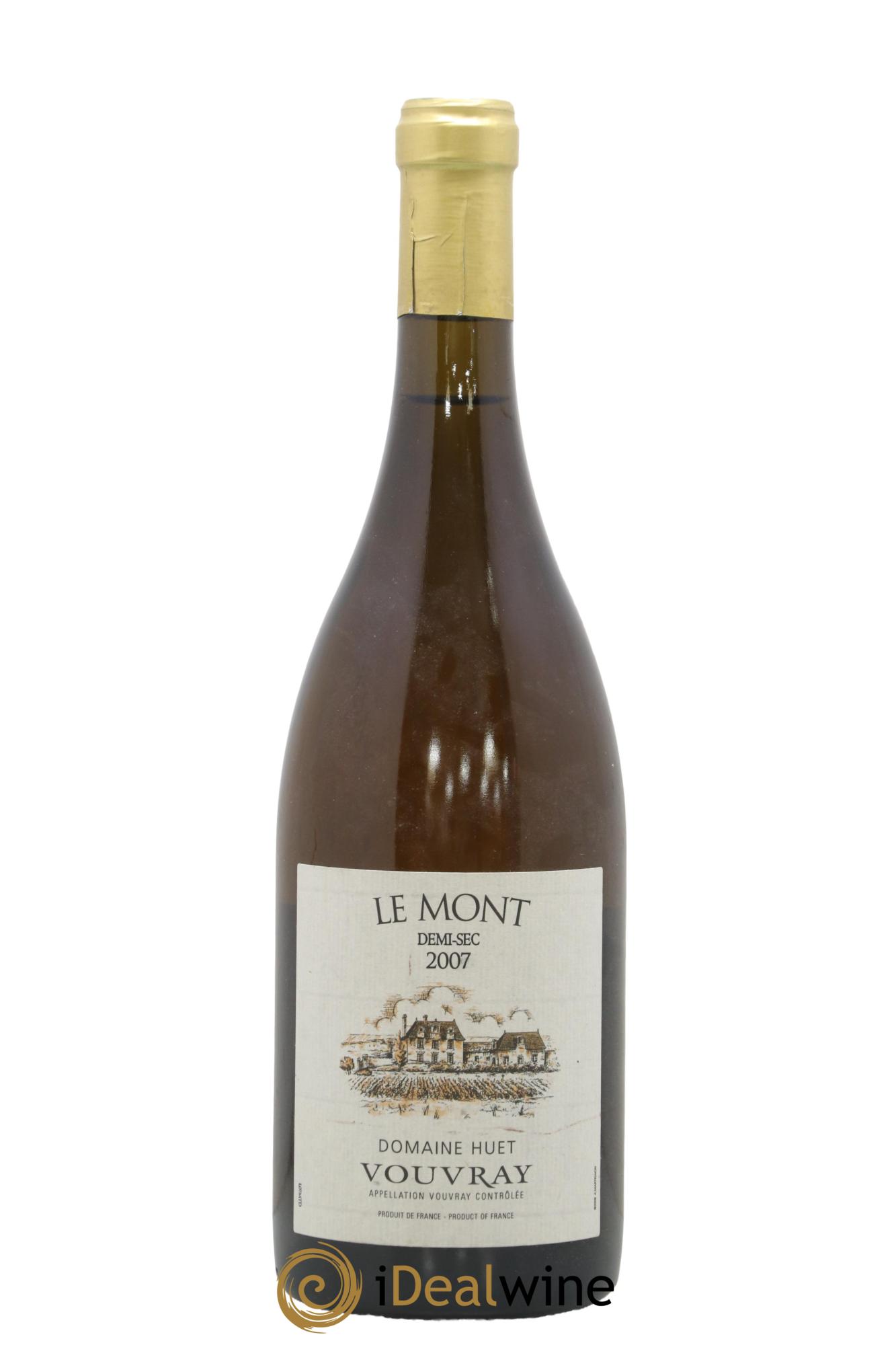 Vouvray Le Mont Demi-Sec Domaine Huet 2007 - Lot de 1 bouteille - 0