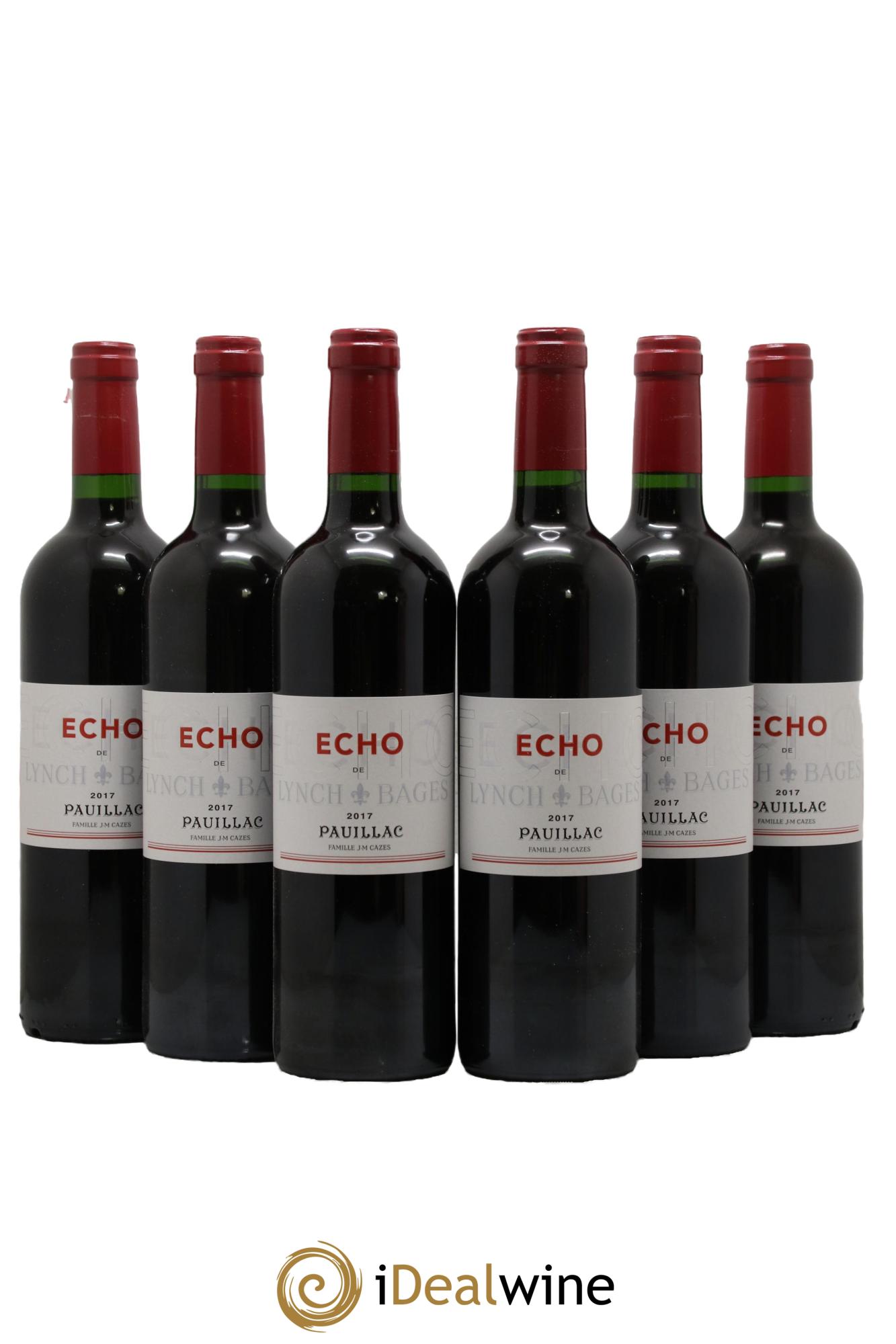 Echo de Lynch Bages Second Vin 2017 - Lotto di 6 bottiglie - 0
