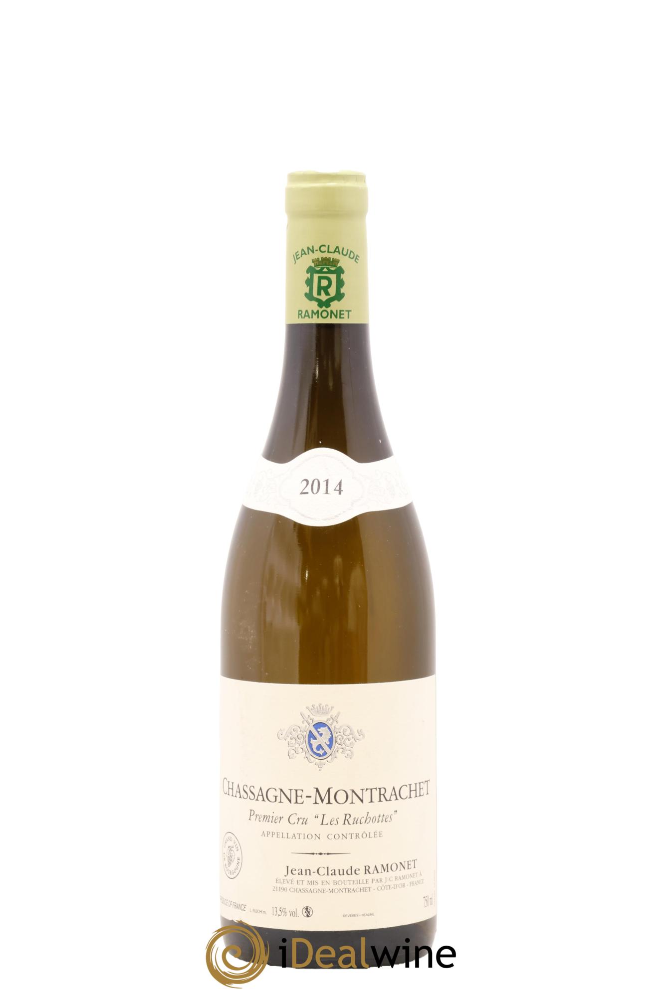 Chassagne-Montrachet 1er Cru Les Ruchottes Ramonet (Domaine) 2014 - Posten von 1 Flasche - 0