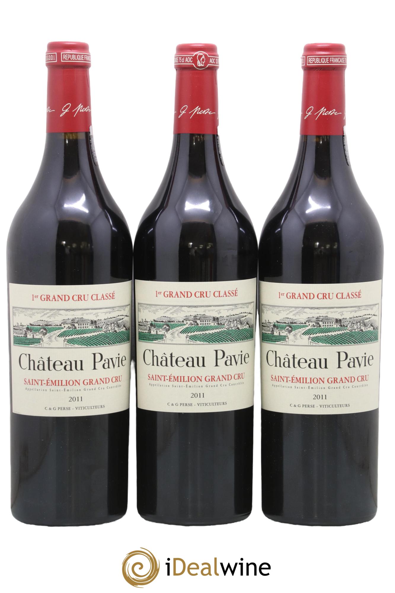 Château Pavie 1er Grand Cru Classé A 2011 - Lot de 6 bouteilles - 3