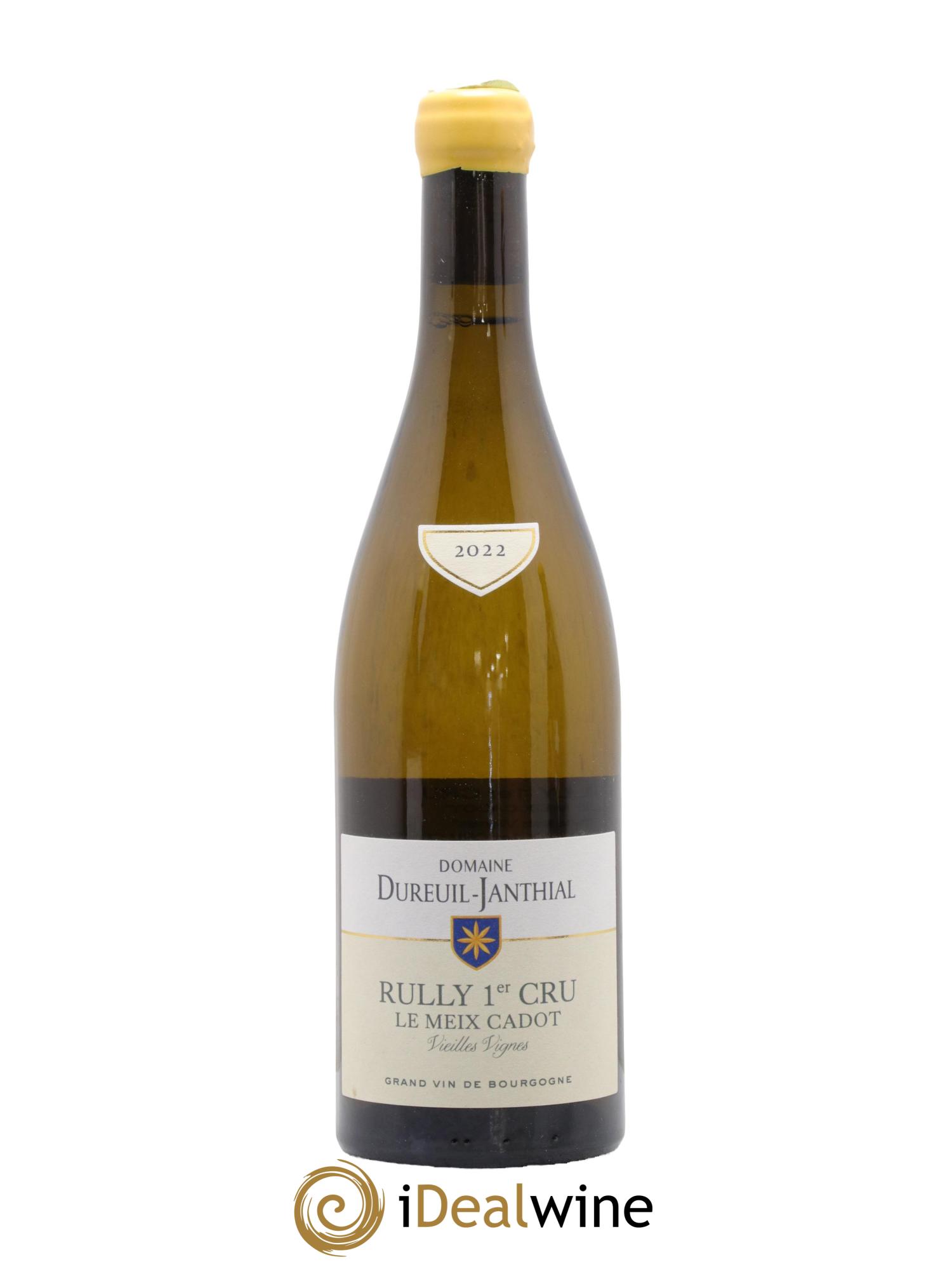 Rully 1er Cru Le Meix Cadot Vieilles Vignes Vincent Dureuil-Janthial 2022 - Lotto di 1 bottiglia - 0