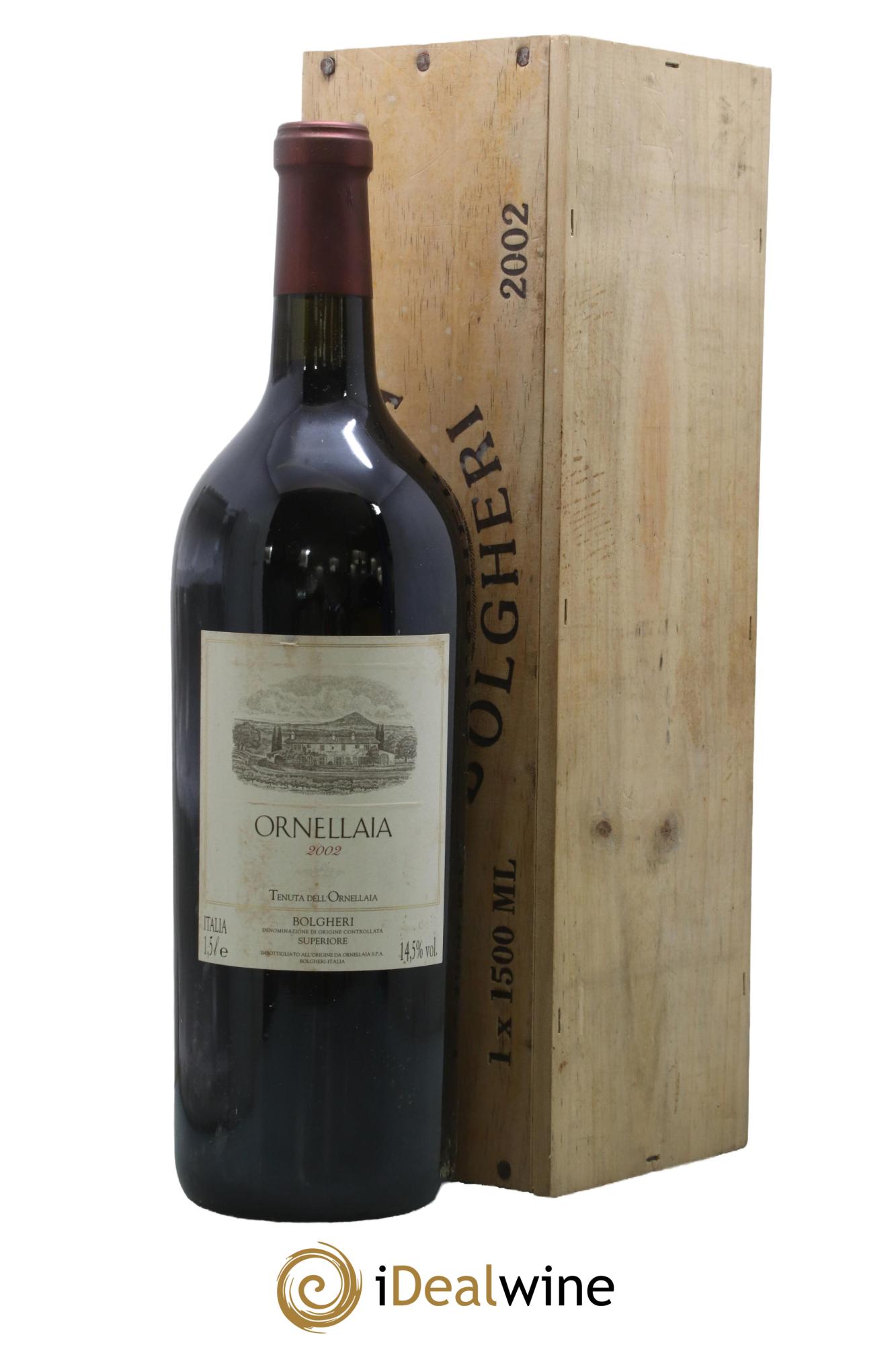 Bolgheri DOC Superiore Ornellaia Tenuta Dell'Ornellaia - Frescobaldi 2002 - Lot of 1 magnum - 0