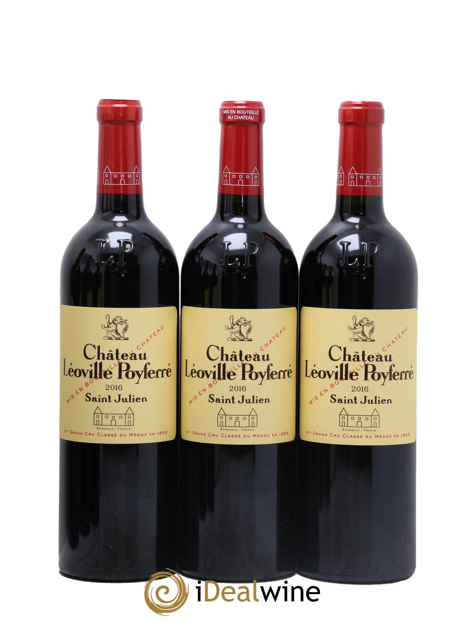 Château Léoville Poyferré 2ème Grand Cru Classé  2016 - Lotto di 6 bottiglie - 1