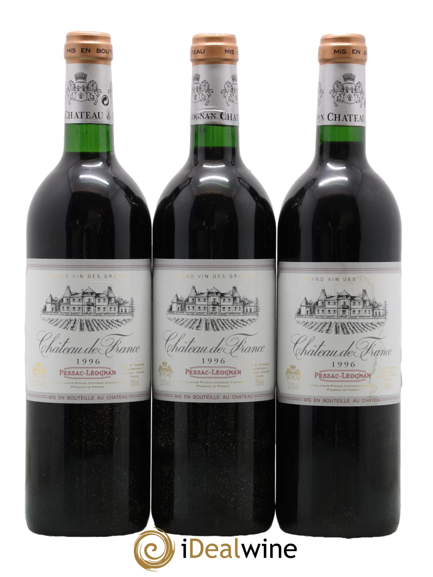 Château de France 1996 - Lot de 12 bouteilles - 3