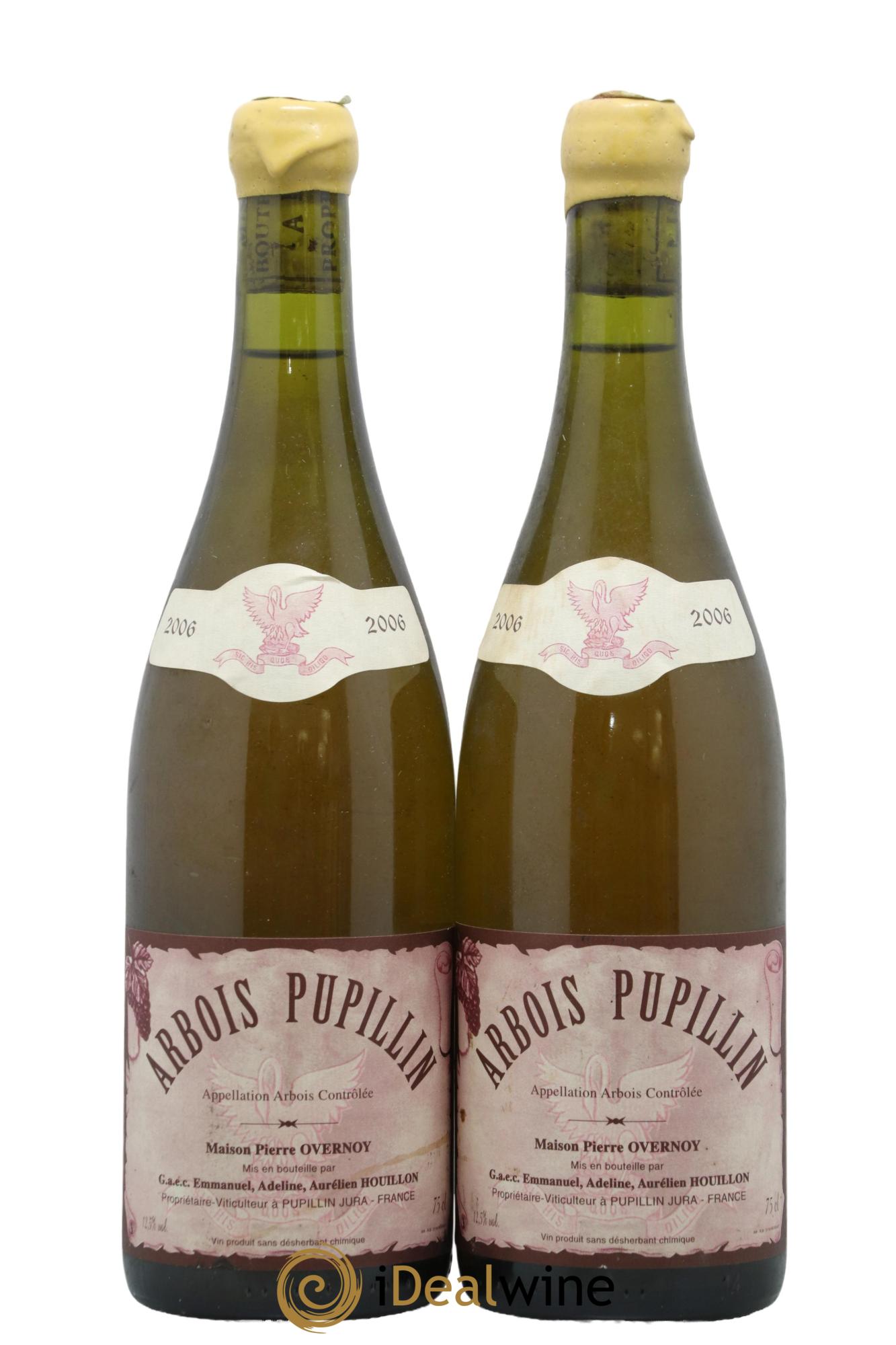 Arbois-Pupillin Savagnin (cire jaune) Overnoy-Houillon (Domaine) 2006 - Lot de 2 bouteilles - 0