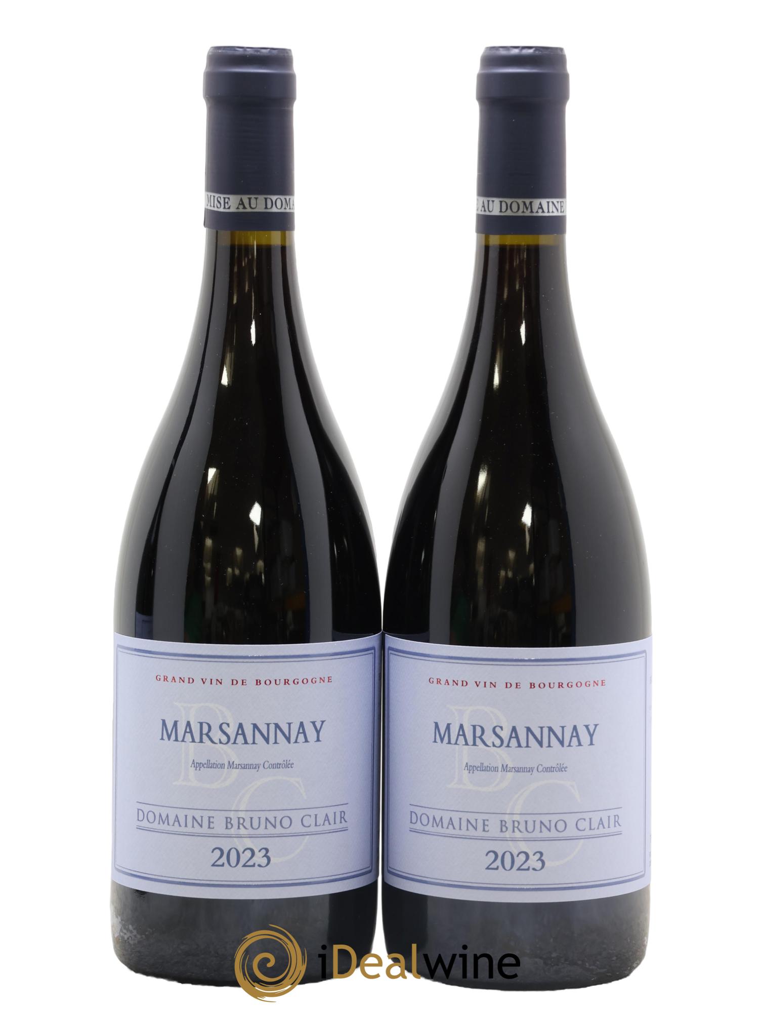 Marsannay Bruno Clair (Domaine) 2023 - Lot de 2 bouteilles - 0