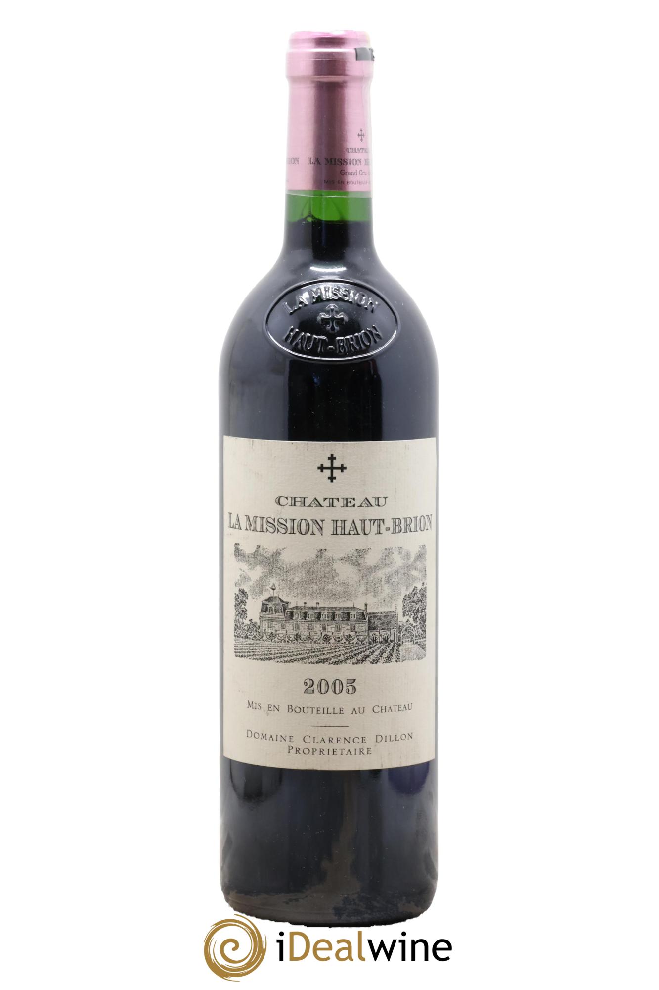 Château la Mission Haut-Brion Cru Classé de Graves 2005 - Posten von 1 Flasche - 0
