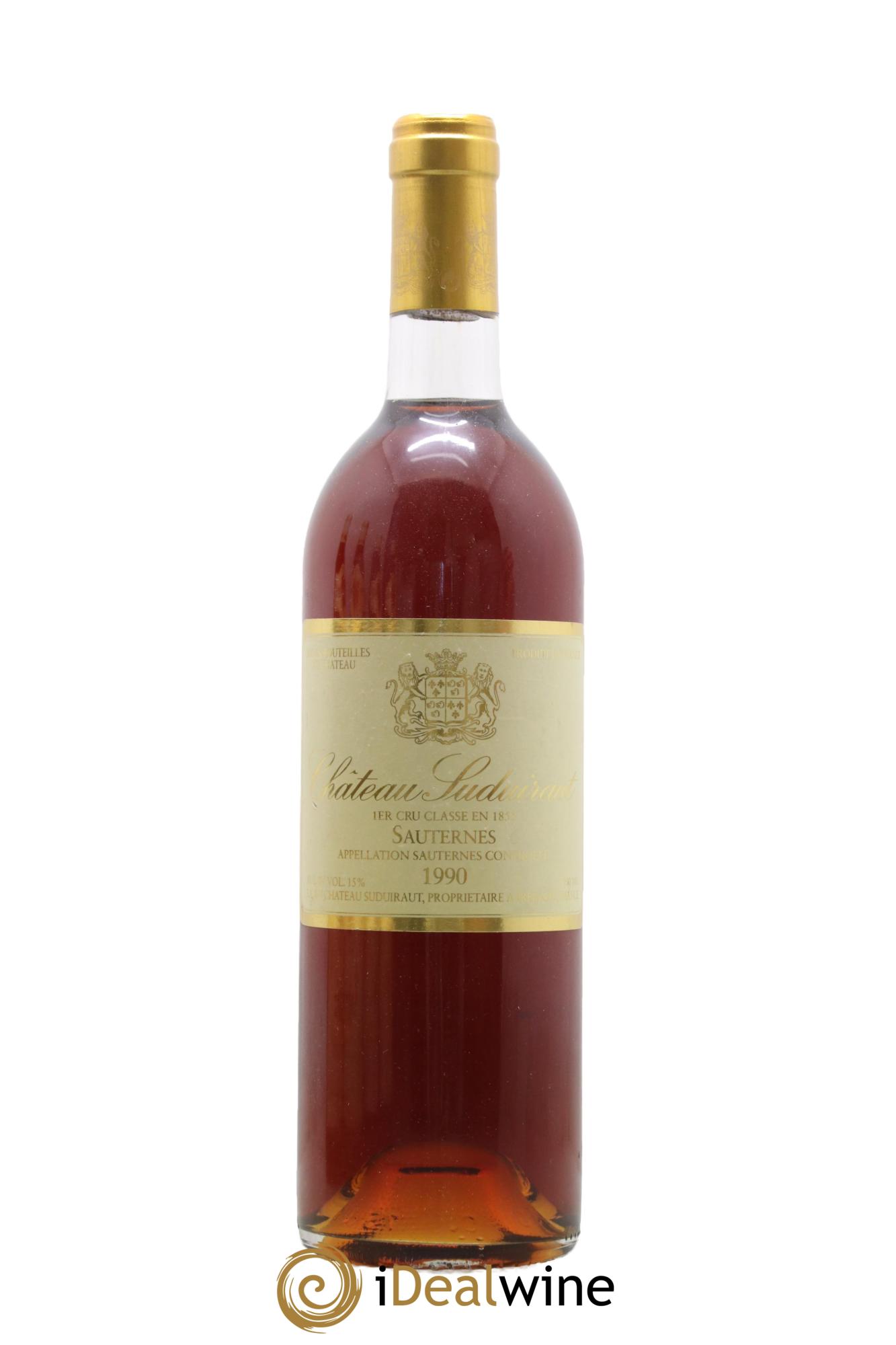 Château Suduiraut 1er Grand Cru Classé 1990 - Lotto di 1 bottiglia - 0