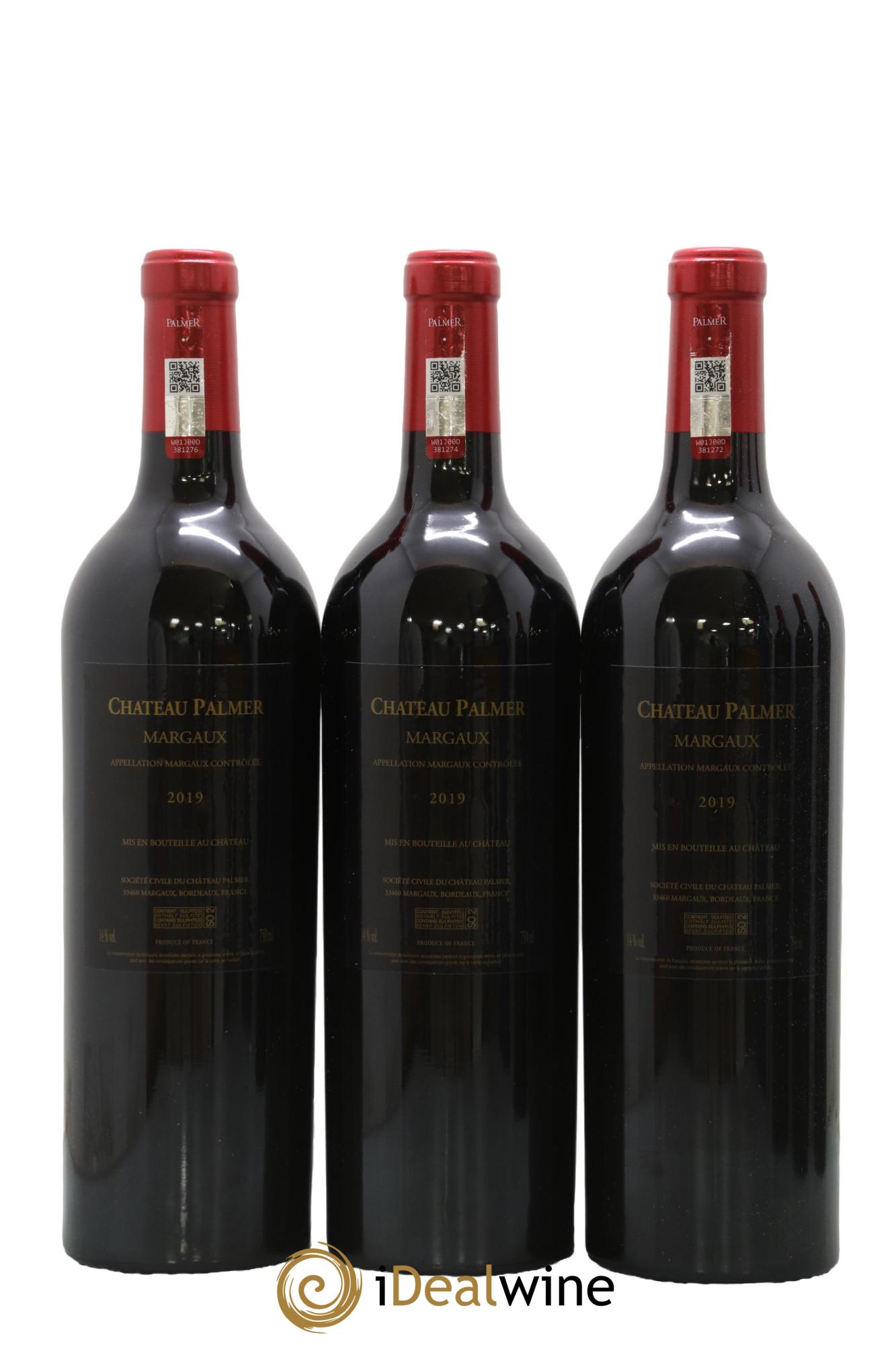 Château Palmer 3ème Grand Cru Classé 2019 - Lot de 6 bouteilles - 2