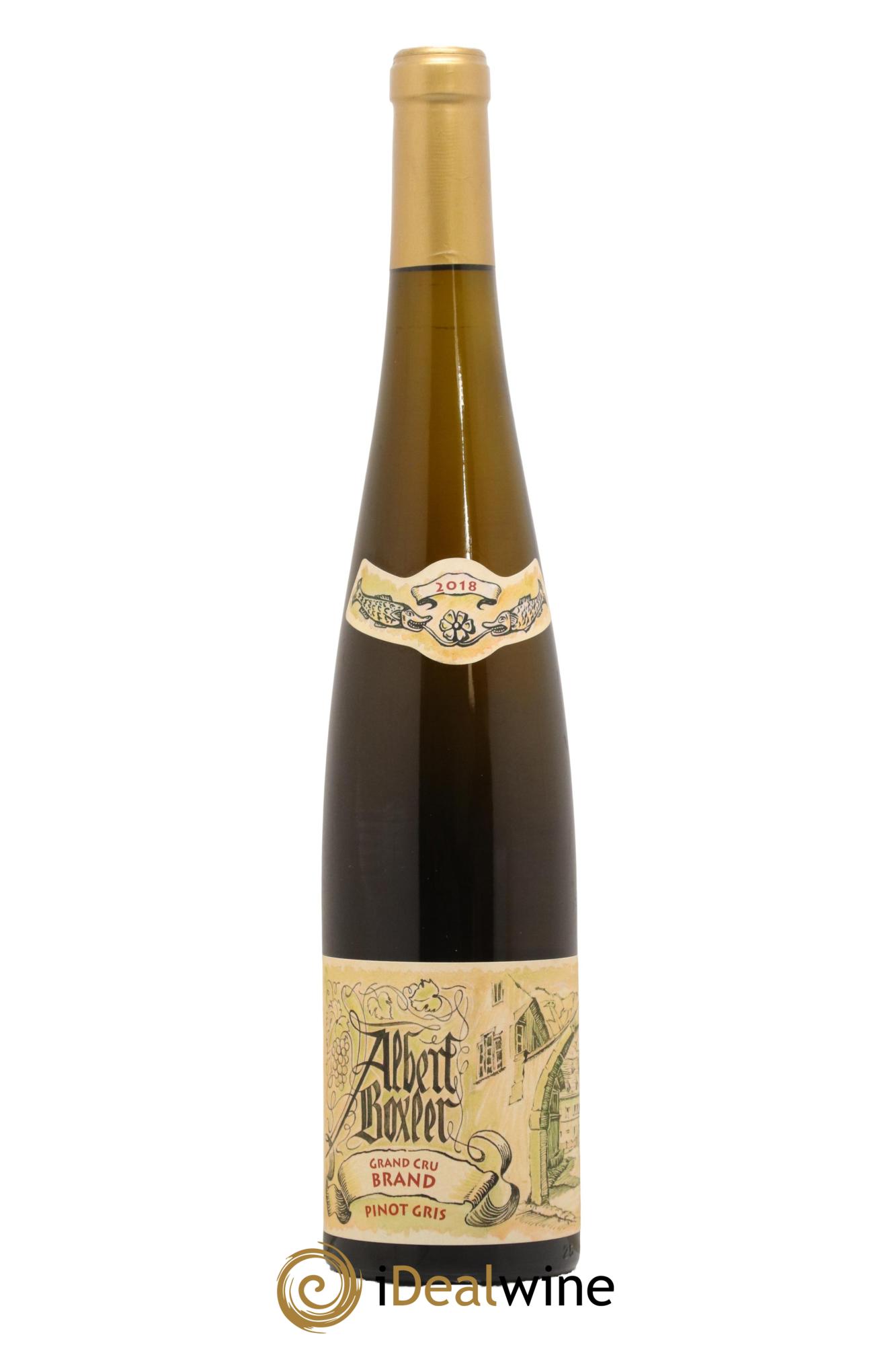 Alsace Pinot Gris Grand Cru Brand Domaine Albert Boxler 2018 - Lot de 1 bouteille - 0