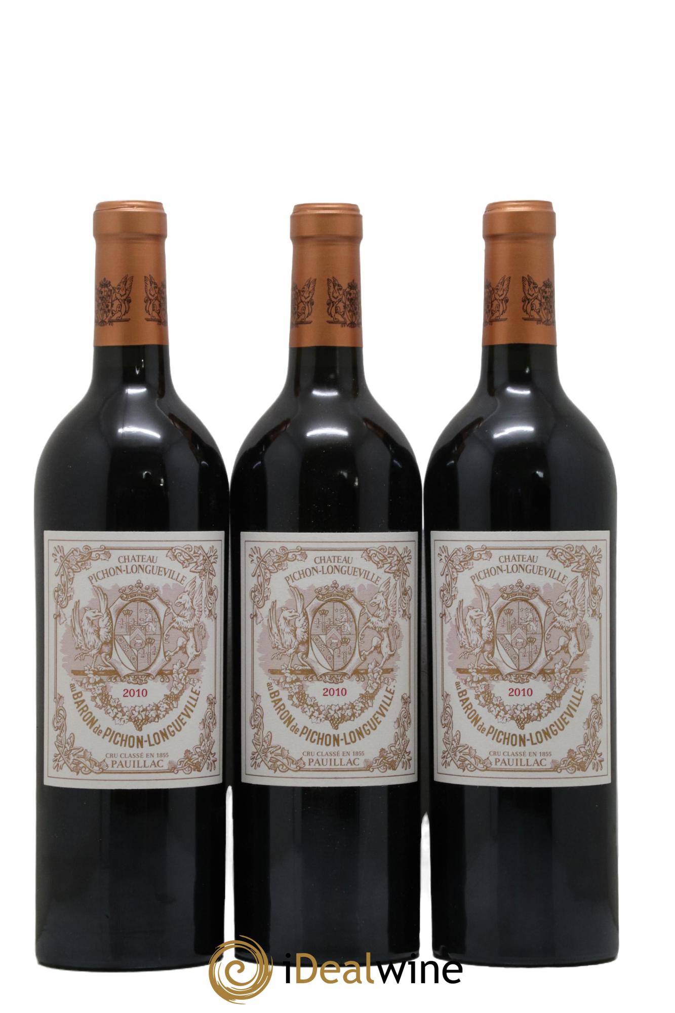 Pichon Longueville Baron 2ème Grand Cru Classé 2010 - Posten von 12 Flaschen - 5