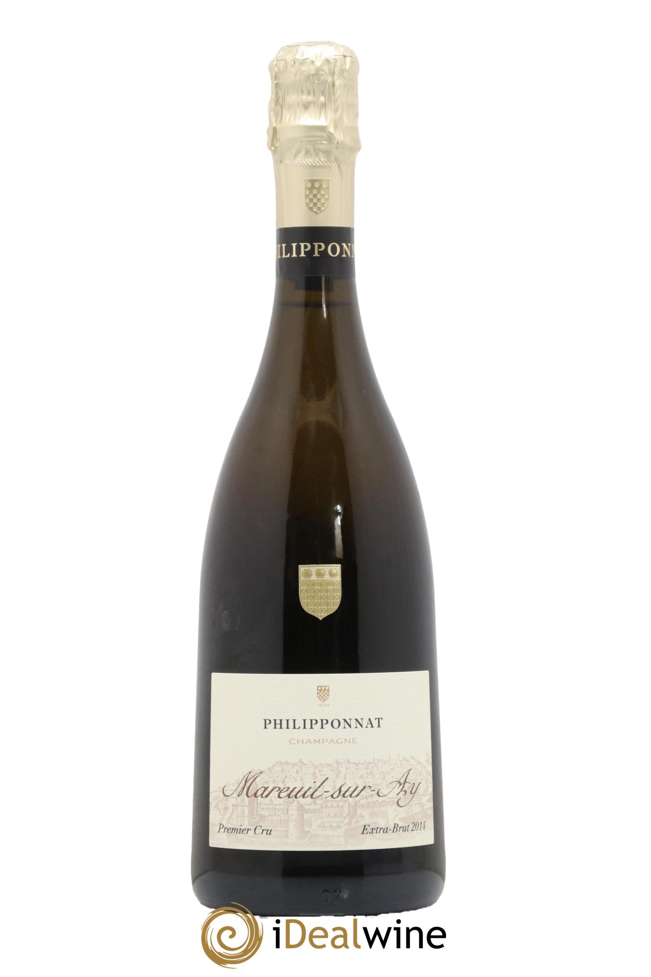 Mareuil-Sur-Ay 1er Cru Extra-Brut Philipponnat  2014 - Lotto di 1 bottiglia - 1