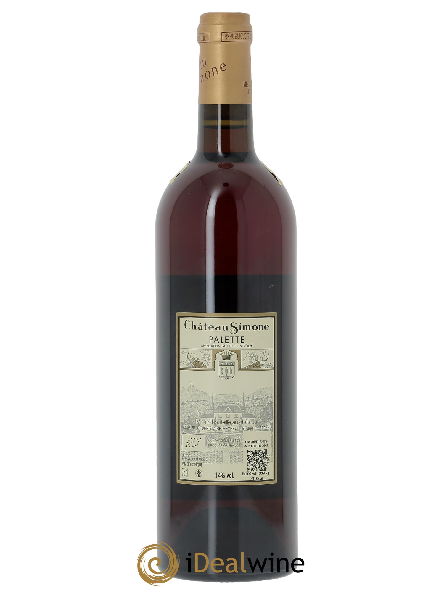 Palette Château Simone Famille Rougier 2025 - Lotto di 1 bottiglia - 1