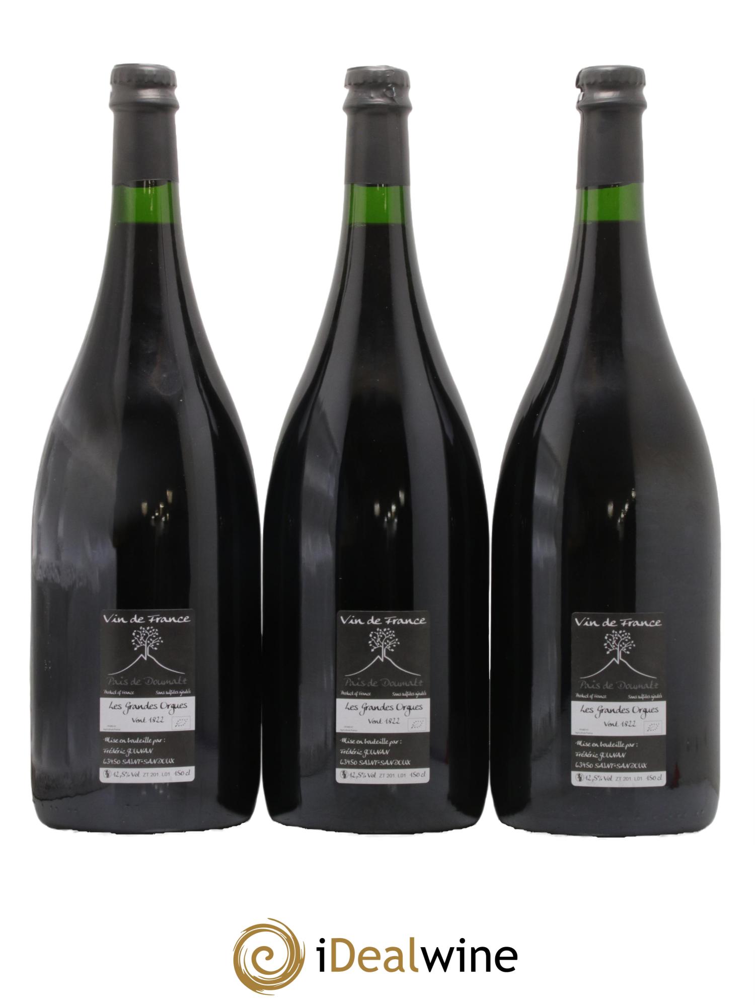 Vin de France Les Grandes Orgues Vignoble de l'Arbre Blanc 2018 - Lotto di 3 magnum - 1