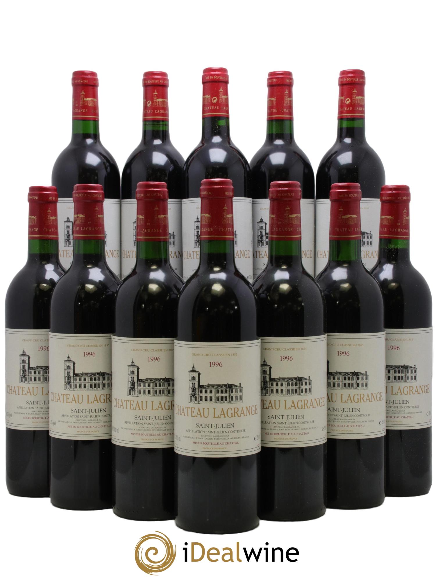 Château Lagrange 3ème Grand Cru Classé 1996 - Lot of 12 bottles - 0