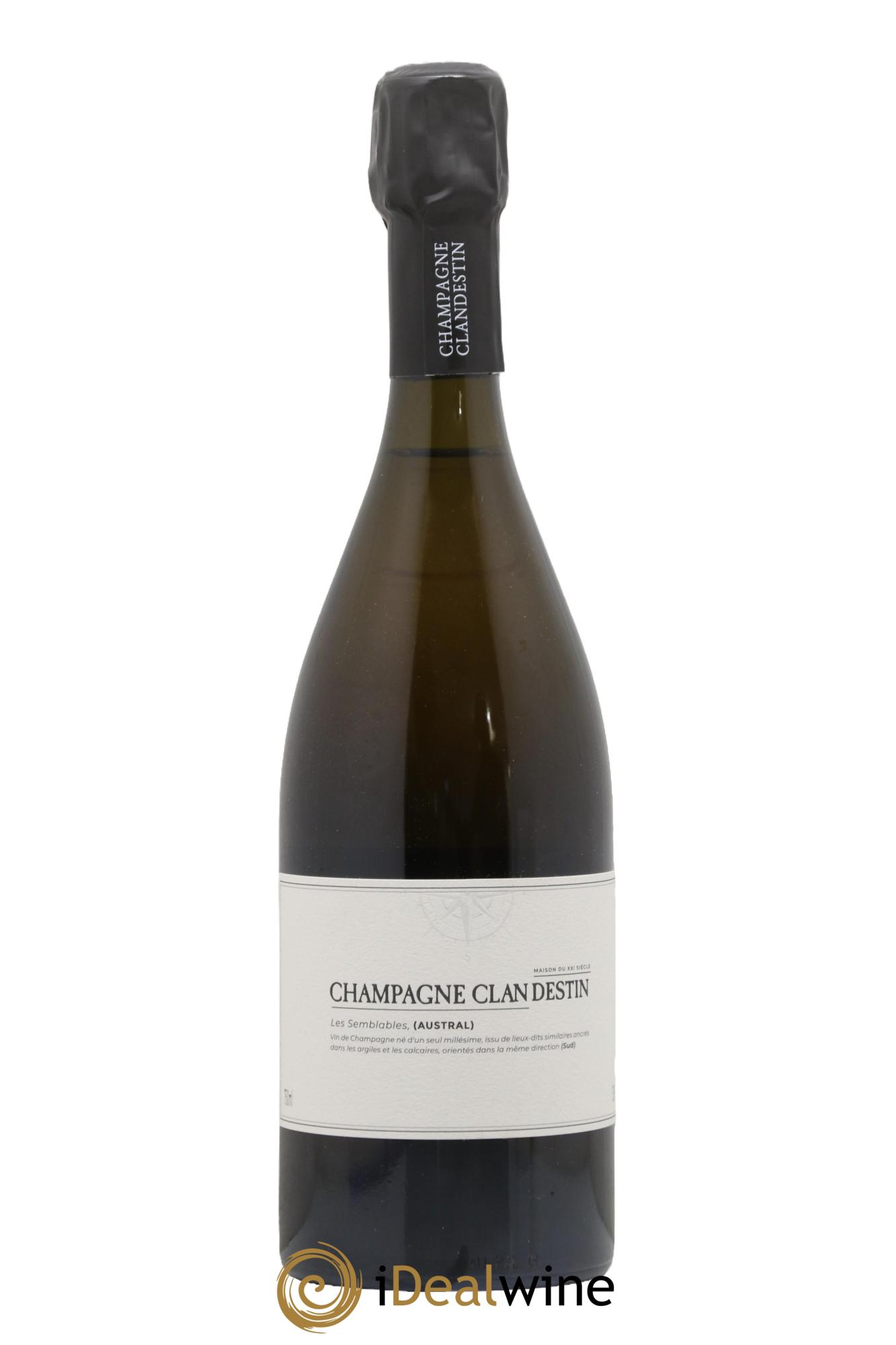 Les Semblables Austral Clandestin 2018 - Lot de 1 bouteille - 0
