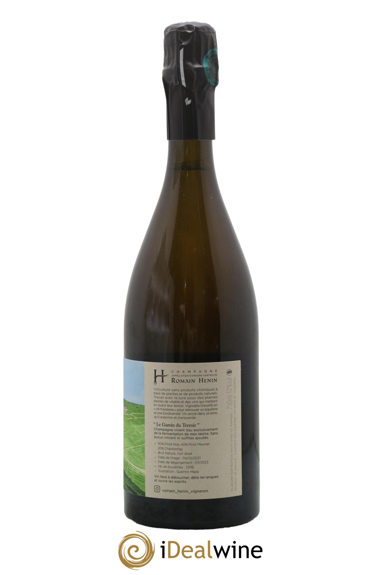 Gamin du Terroir Romain Henin - Lotto di 1 bottiglia - 1