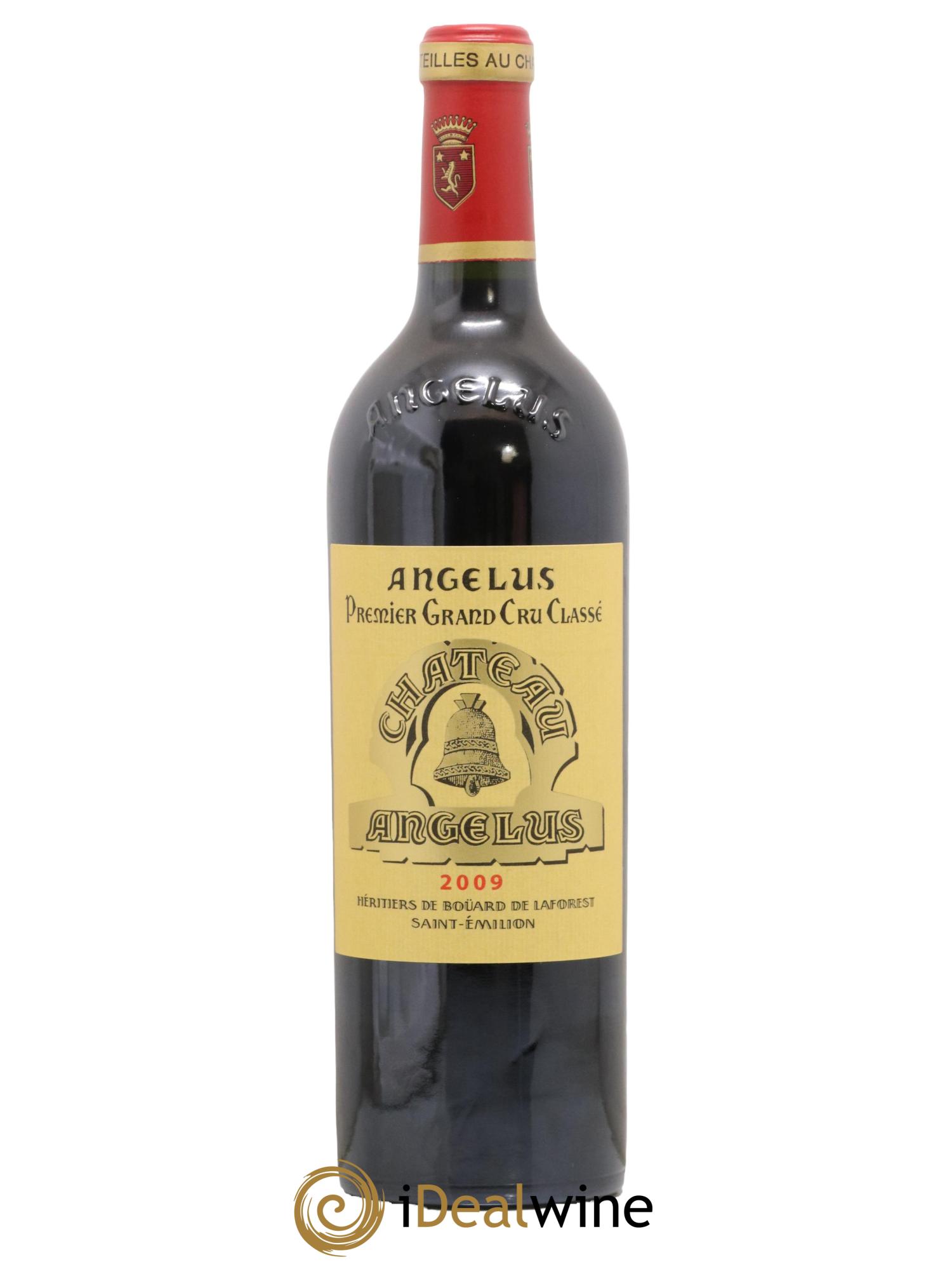 Château Angélus 1er Grand Cru Classé A 2009 - Lot de 1 bouteille - 0