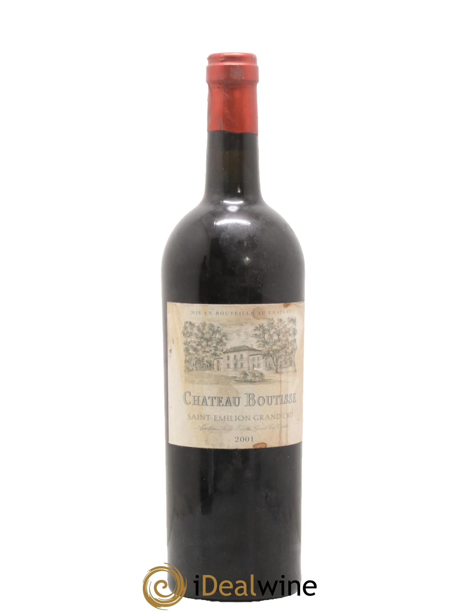 Saint-Émilion Grand Cru Château Boutisse 2001 - Lot de 1 bouteille - 0