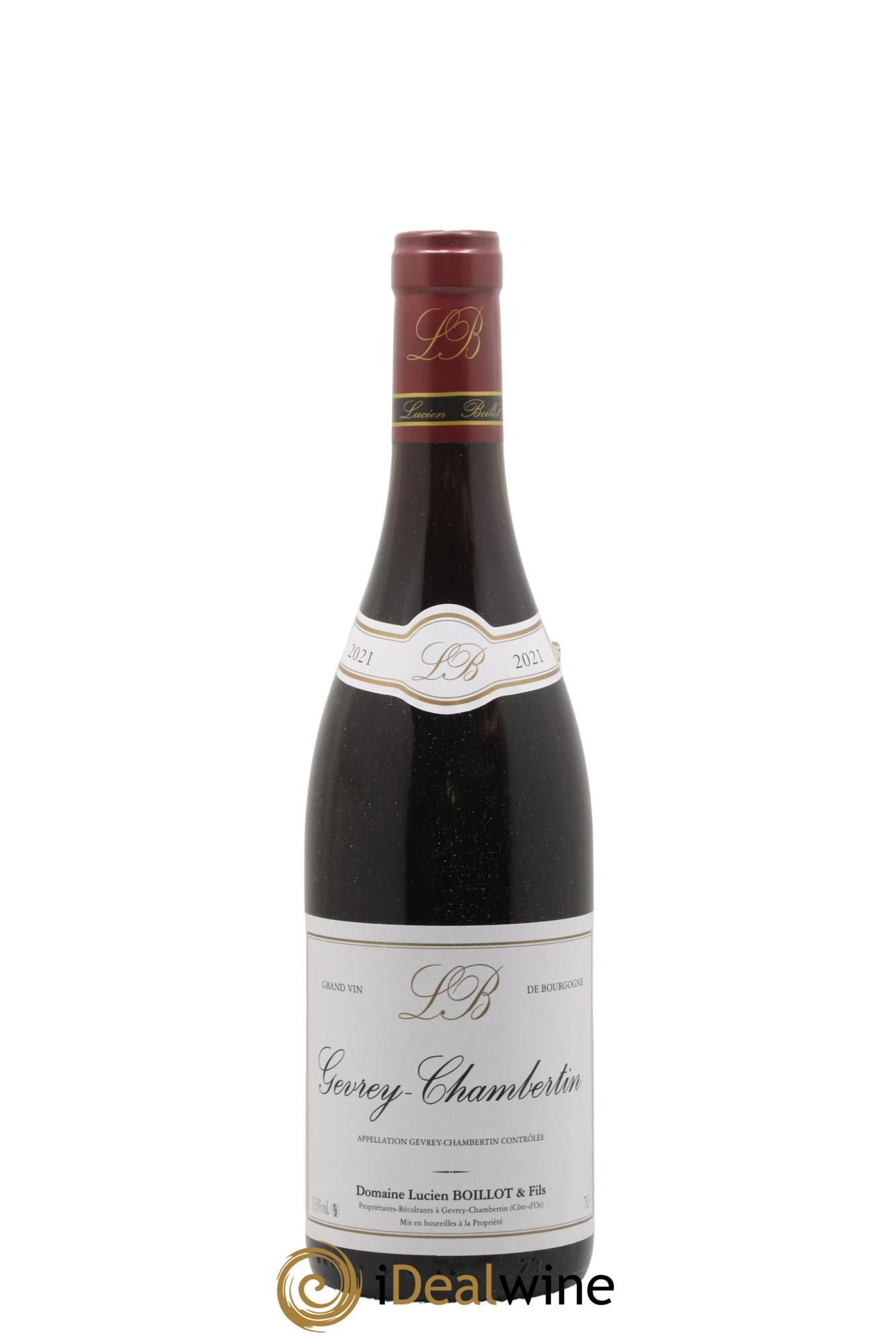 Gevrey-Chambertin Louis Boillot et Fils 2021 - Lot de 1 bouteille - 0