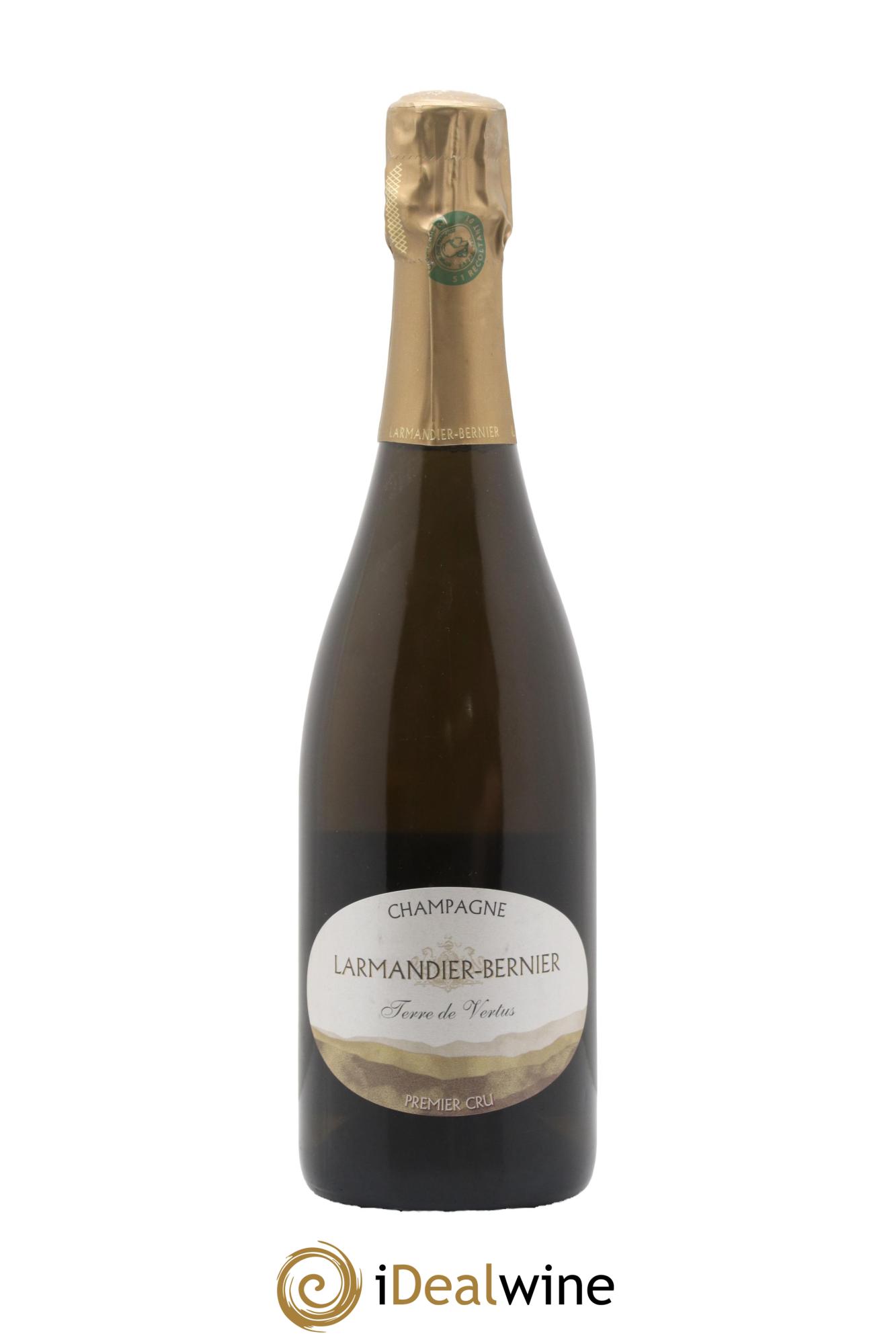 Terre de Vertus 1er Cru Non dosé Larmandier-Bernier 2008 - Lot de 1 bouteille - 0