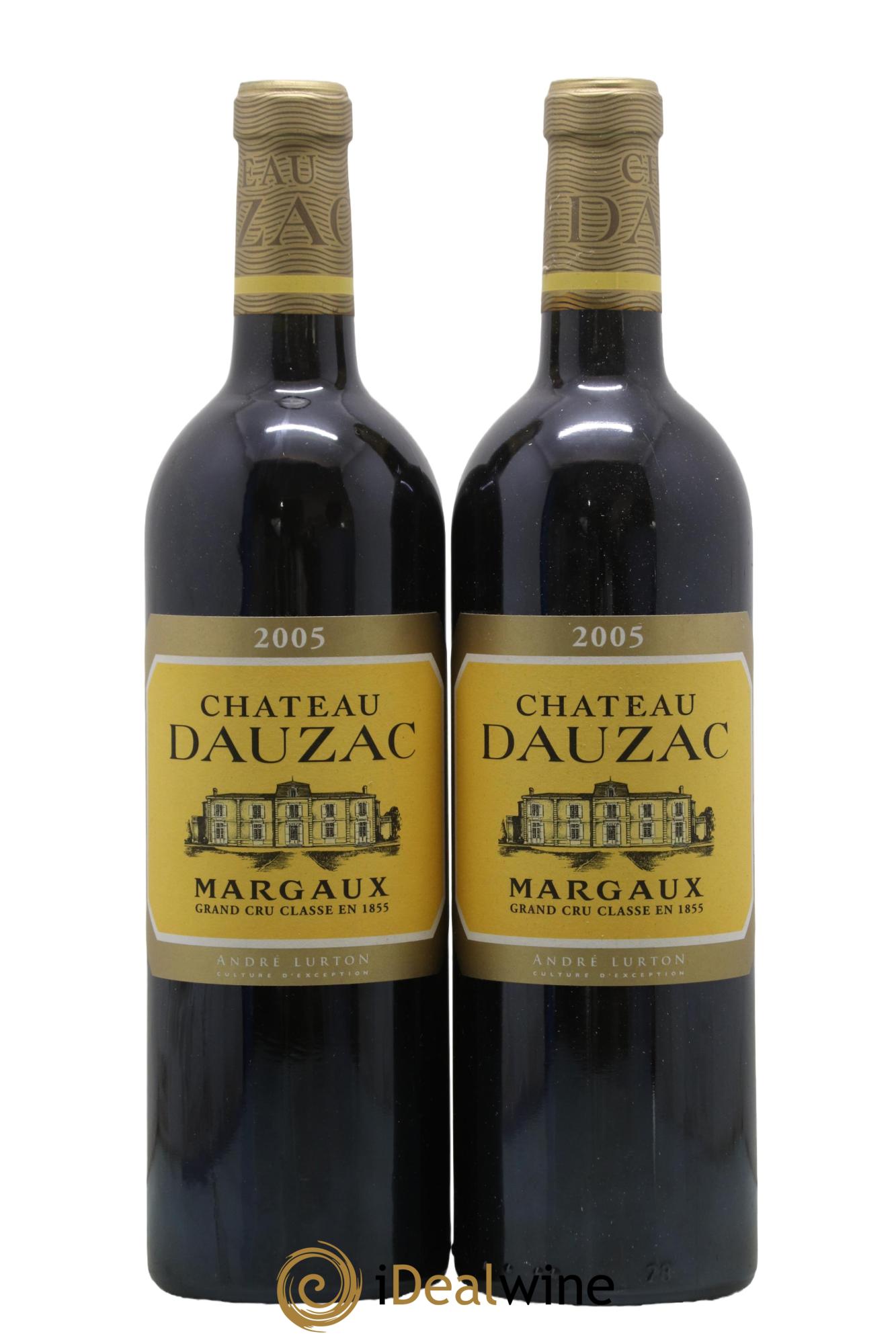 Château Dauzac 5ème Grand Cru Classé 2005 - Lot de 2 bouteilles - 0