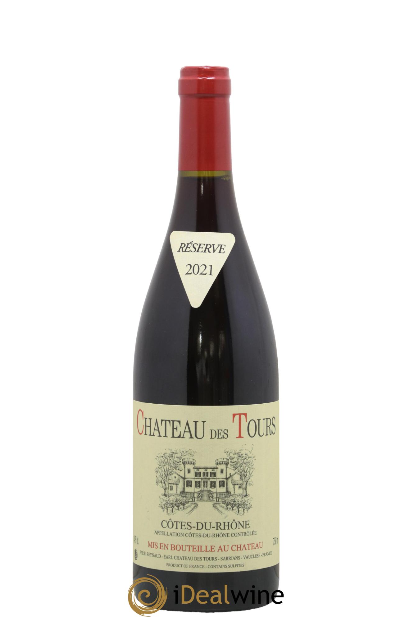 Côtes-du-Rhône Château des Tours Emmanuel Reynaud 2021 - Posten von 1 Flasche - 0