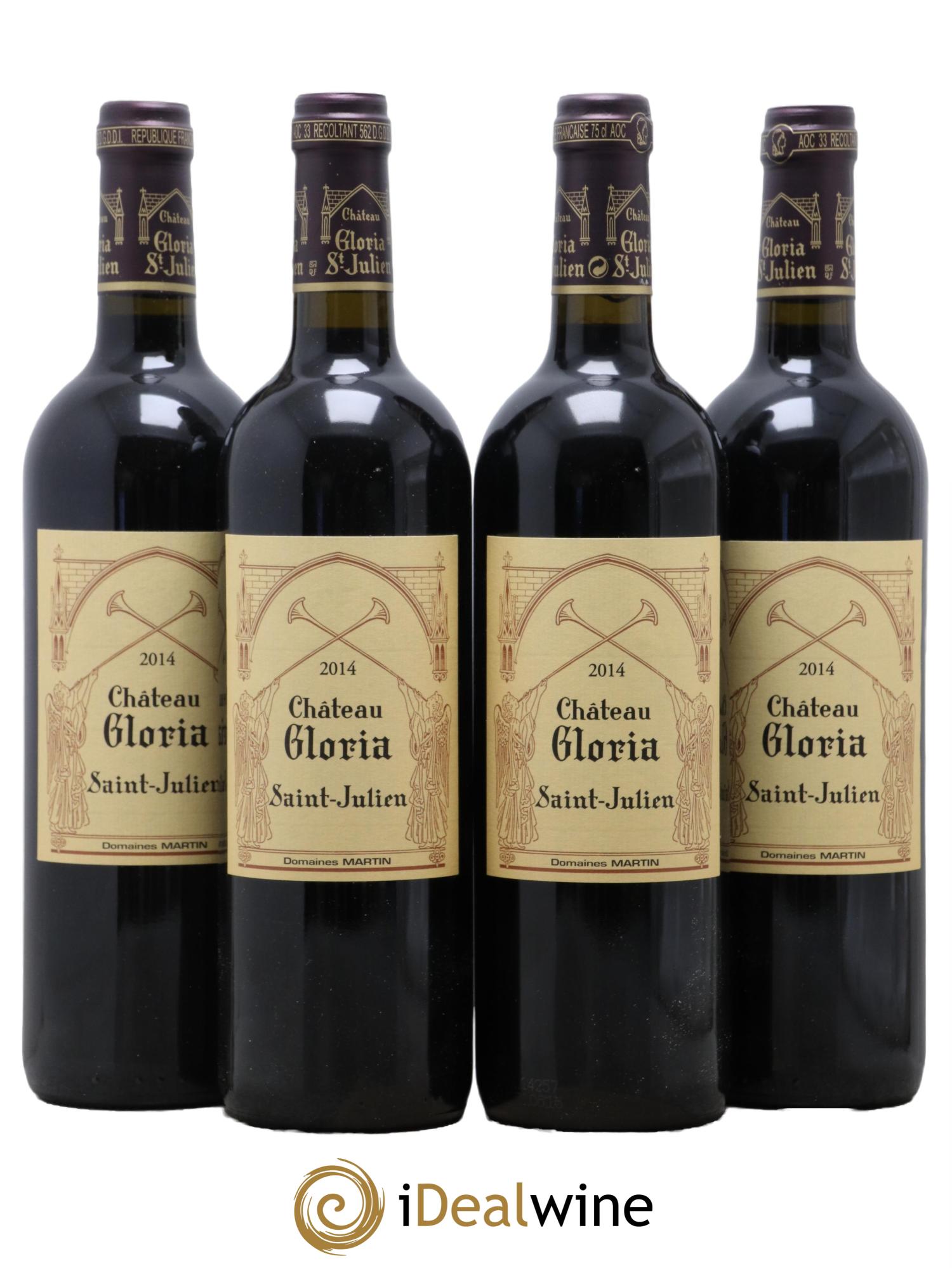 Château Gloria 2014 - Posten von 4 Flaschen - 0