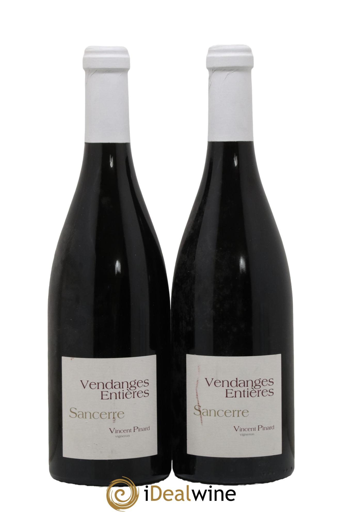 Sancerre Vendanges Entières Vincent Pinard 2015 - Lot de 2 bouteilles - 0